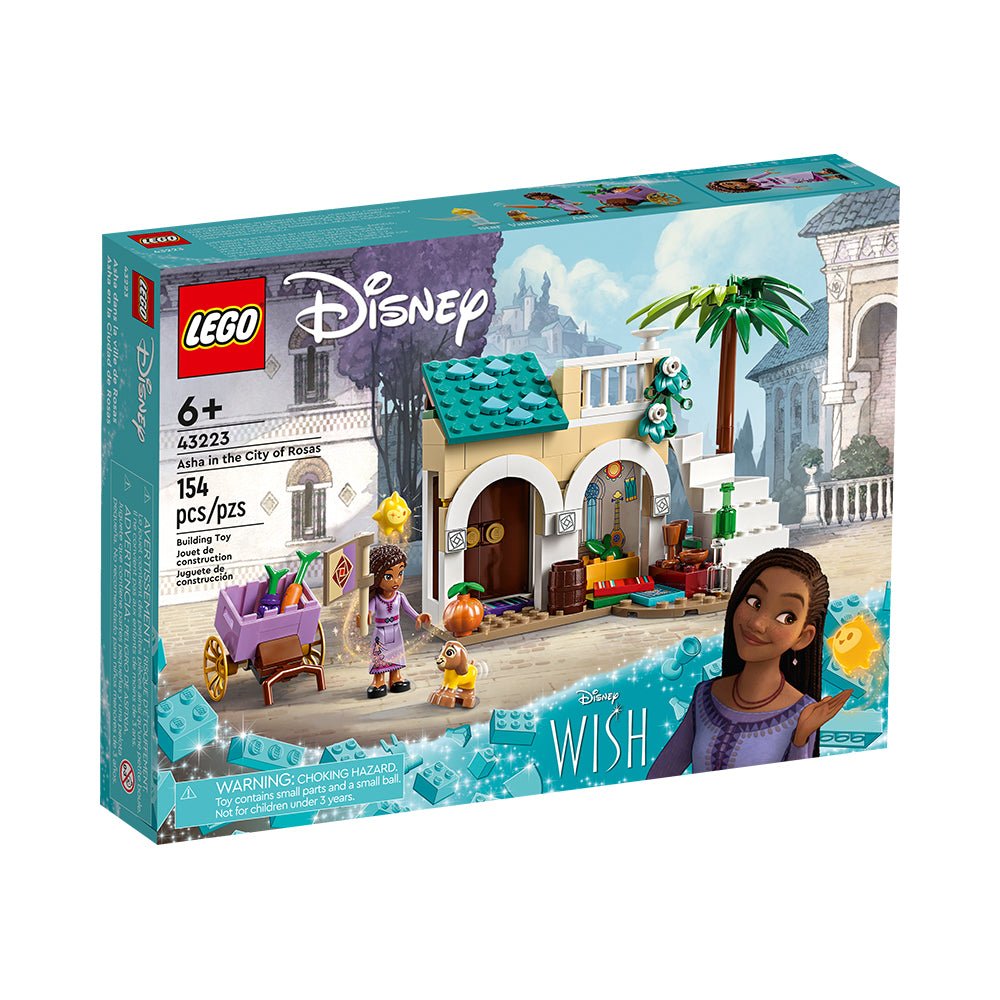 LEGO® Disney™ Wish Asha in the City of Rosas Building Toy Set 43223 - Mastermind Toys___232418