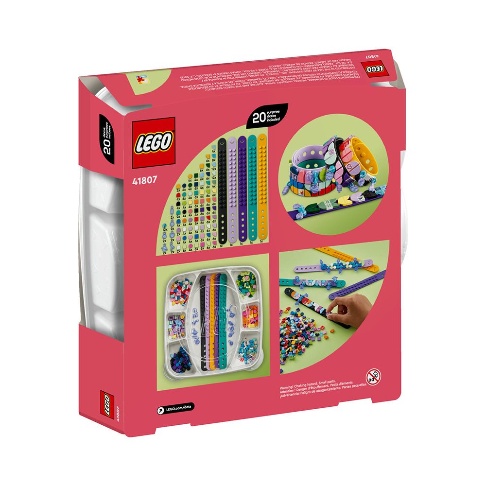 LEGO DOTS Bracelet Designer Mega Pack 41807 DIY Bracelet Kit (388 Pieces) - Mastermind Toys___228240