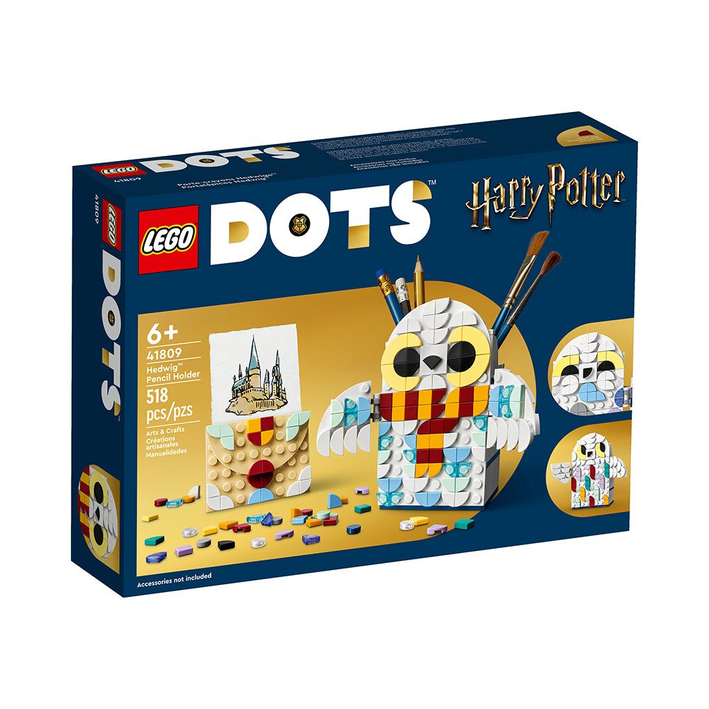 LEGO DOTS Hedwig Pencil Holder 41809 DIY Craft Kit (518 Pieces) - Mastermind Toys___228772