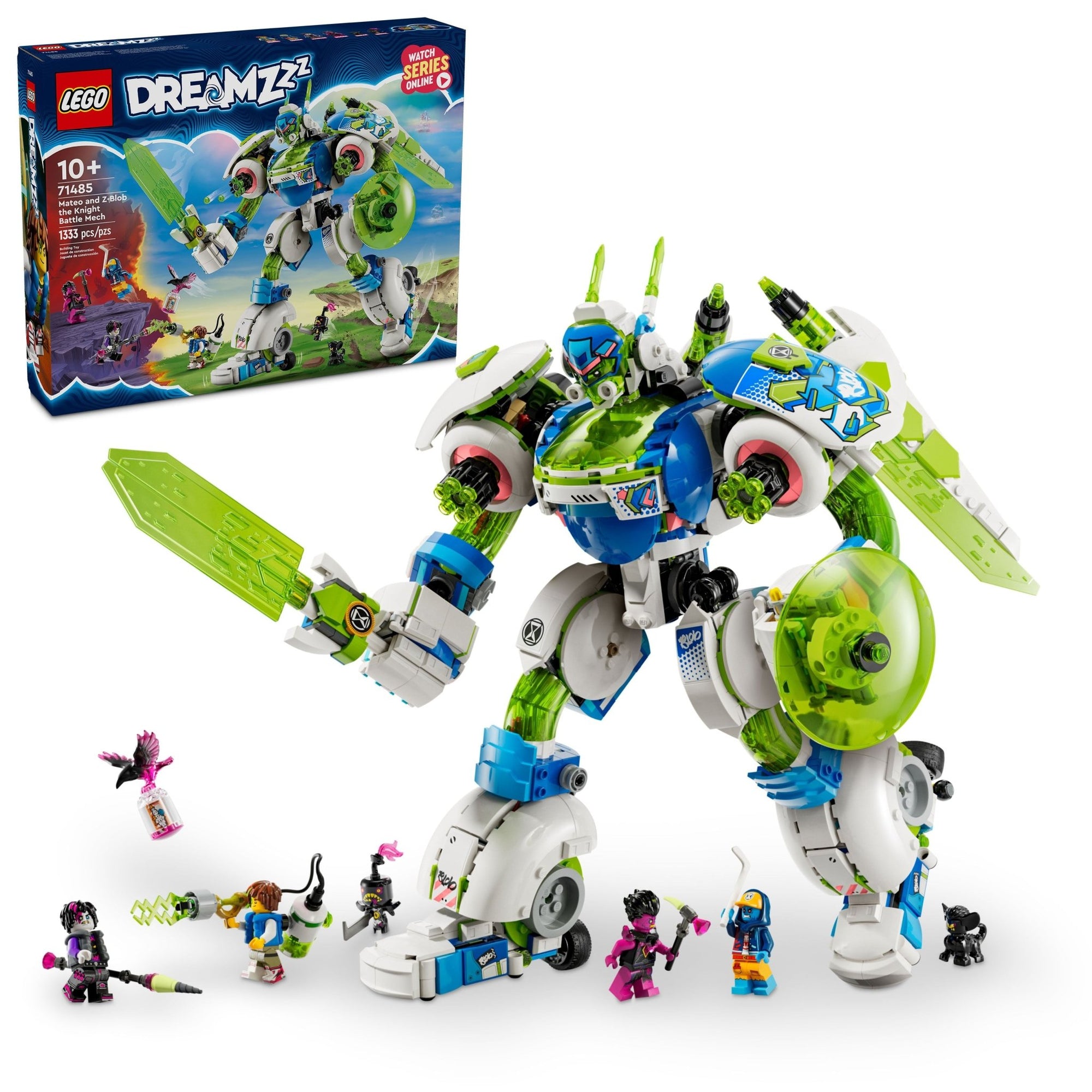 LEGO® DREAMZzz™ Mateo and Z - Blob the Knight Battle Mech 71485 - Mastermind Toys___233195