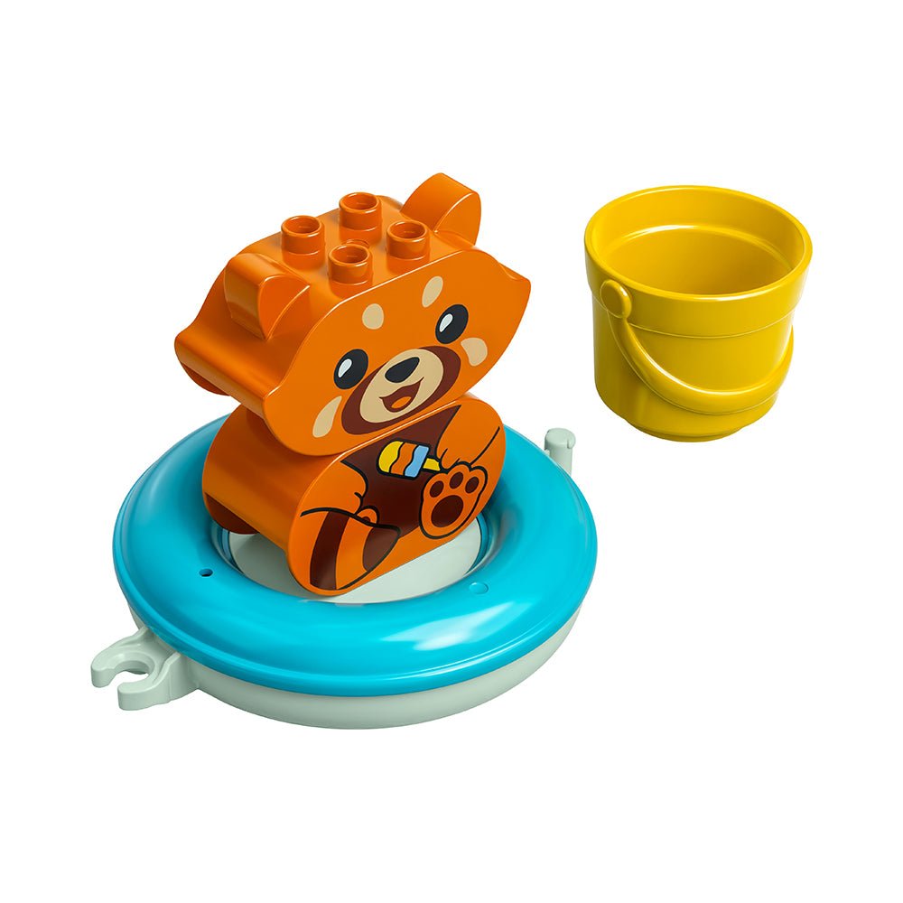 LEGO DUPLO My First Bath Time Fun Floating Red Panda 10964 Building Toy (5 Pieces) - Mastermind Toys___223877