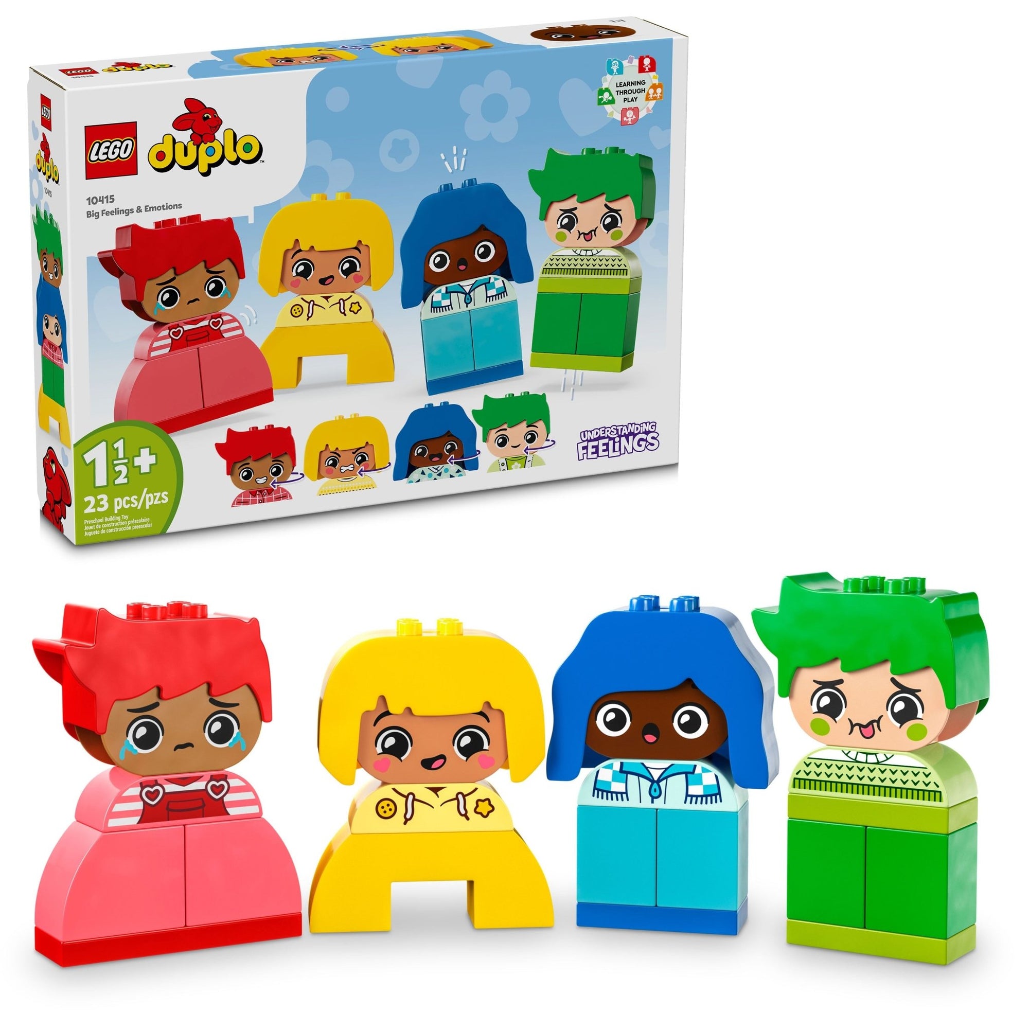 LEGO DUPLO My First Big Feelings & Emotions Interactive Toy 10415 - Mastermind Toys___232568