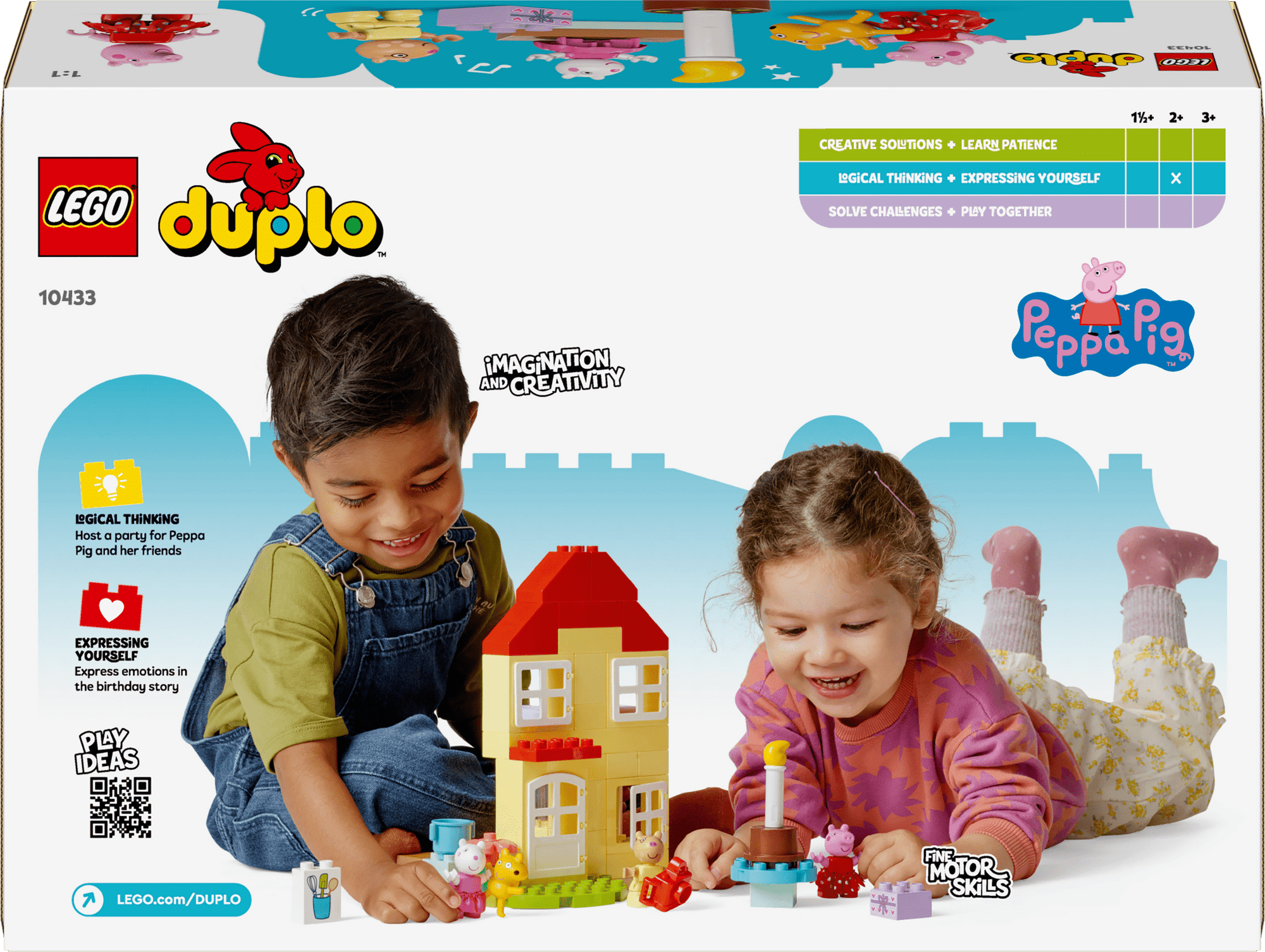 LEGO® DUPLO® Peppa Pig Birthday House 10433 - Mastermind Toys___233184