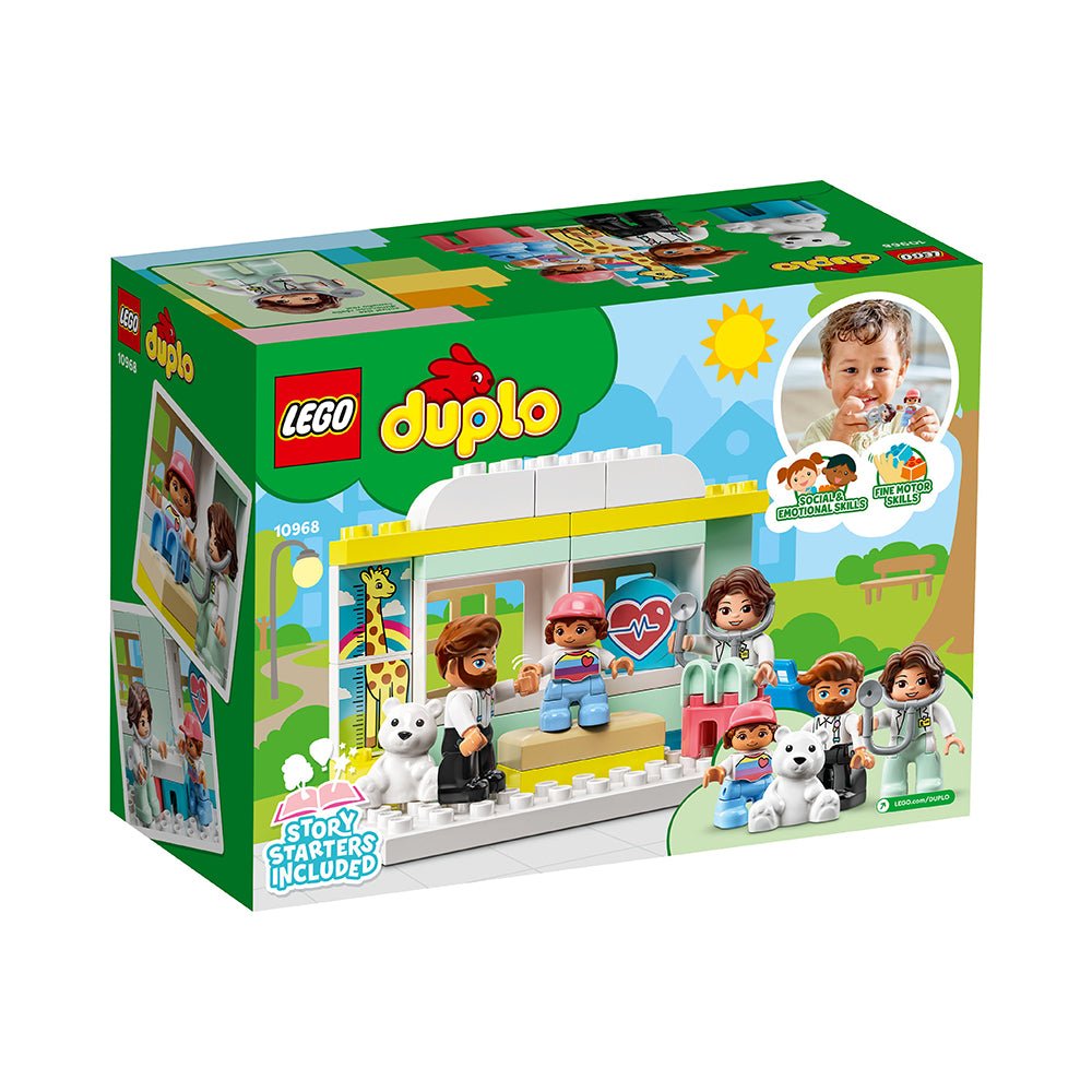 LEGO DUPLO Rescue Doctor Visit 10968 Building Toy (34 Pieces) - Mastermind Toys___223735