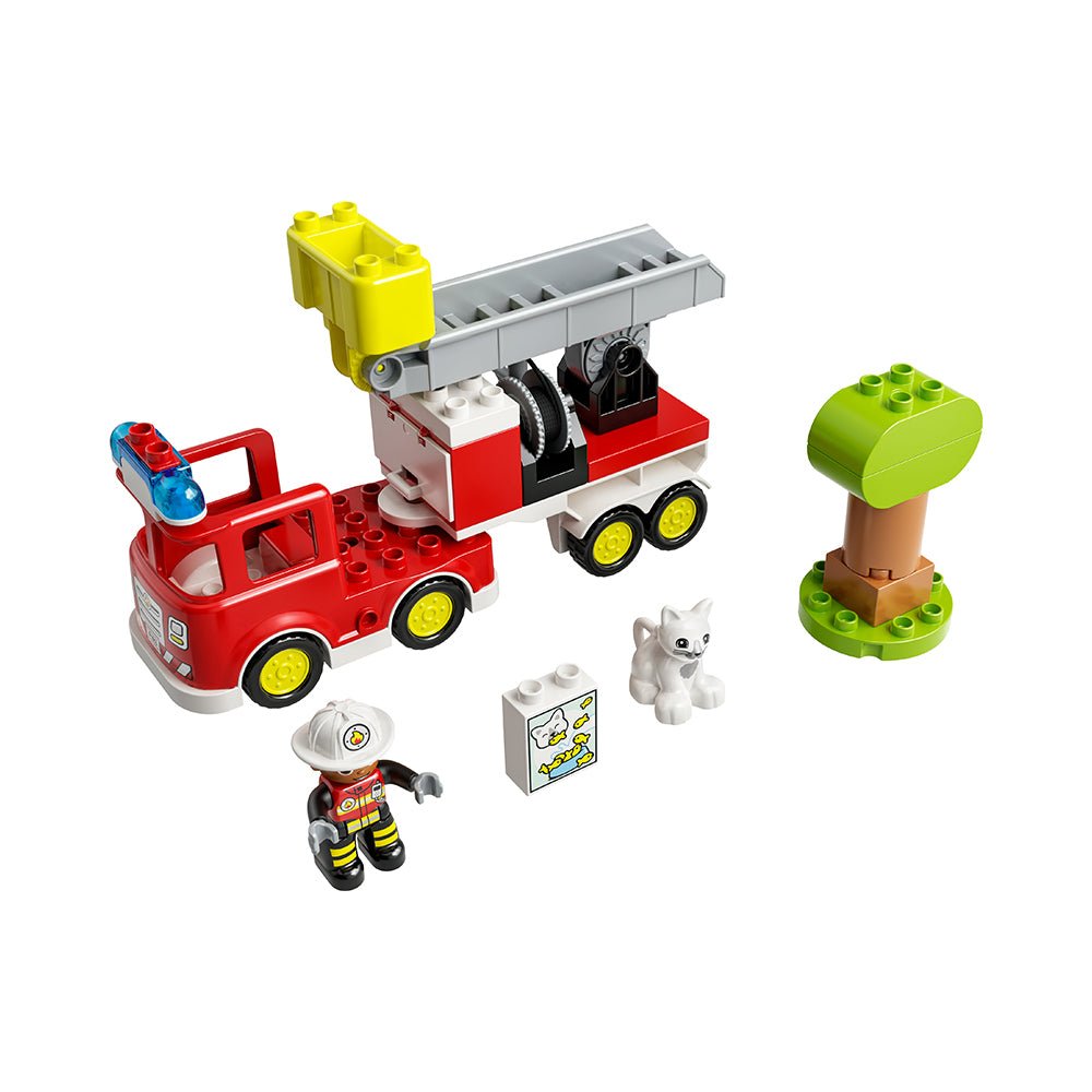 LEGO DUPLO Rescue Fire Truck 10969 Building Toy (21 Pieces) - Mastermind Toys___223722