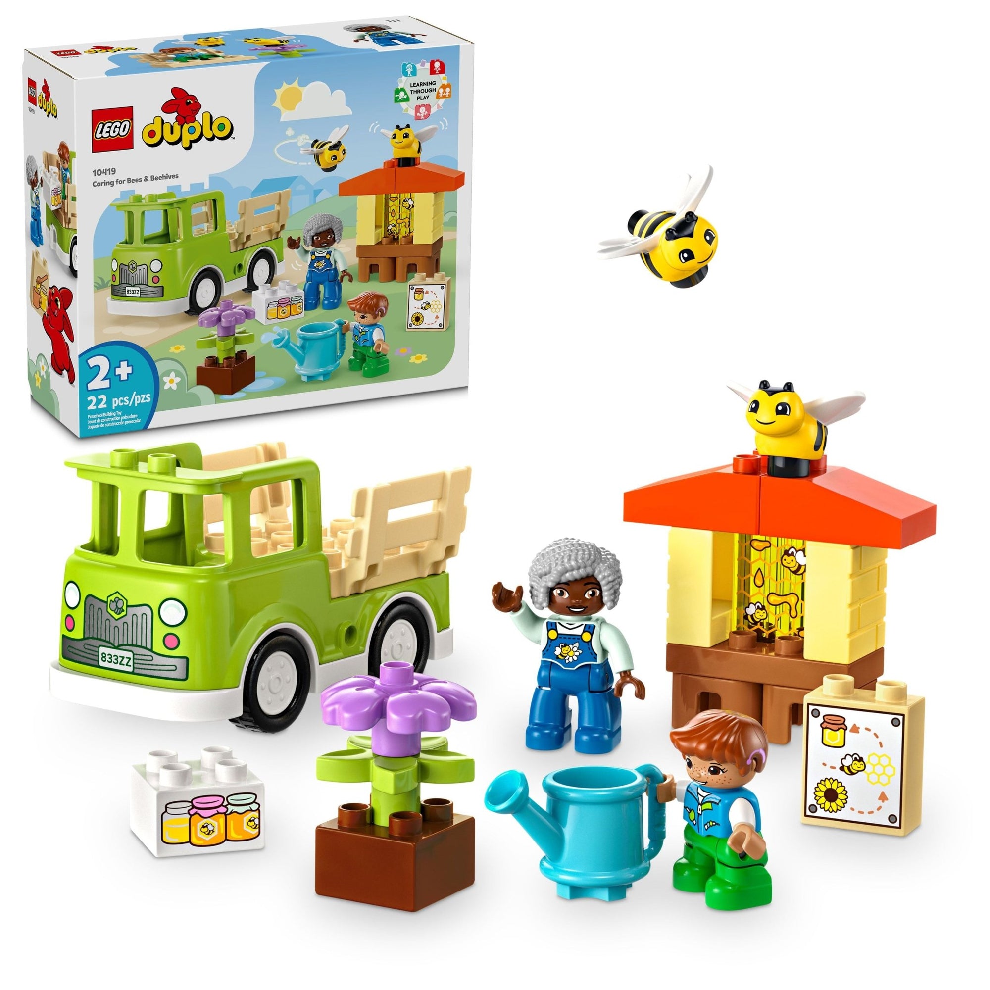 LEGO DUPLO Town Caring for Bees & Beehives Toy, Educational Toy 10419 - Mastermind Toys___232571