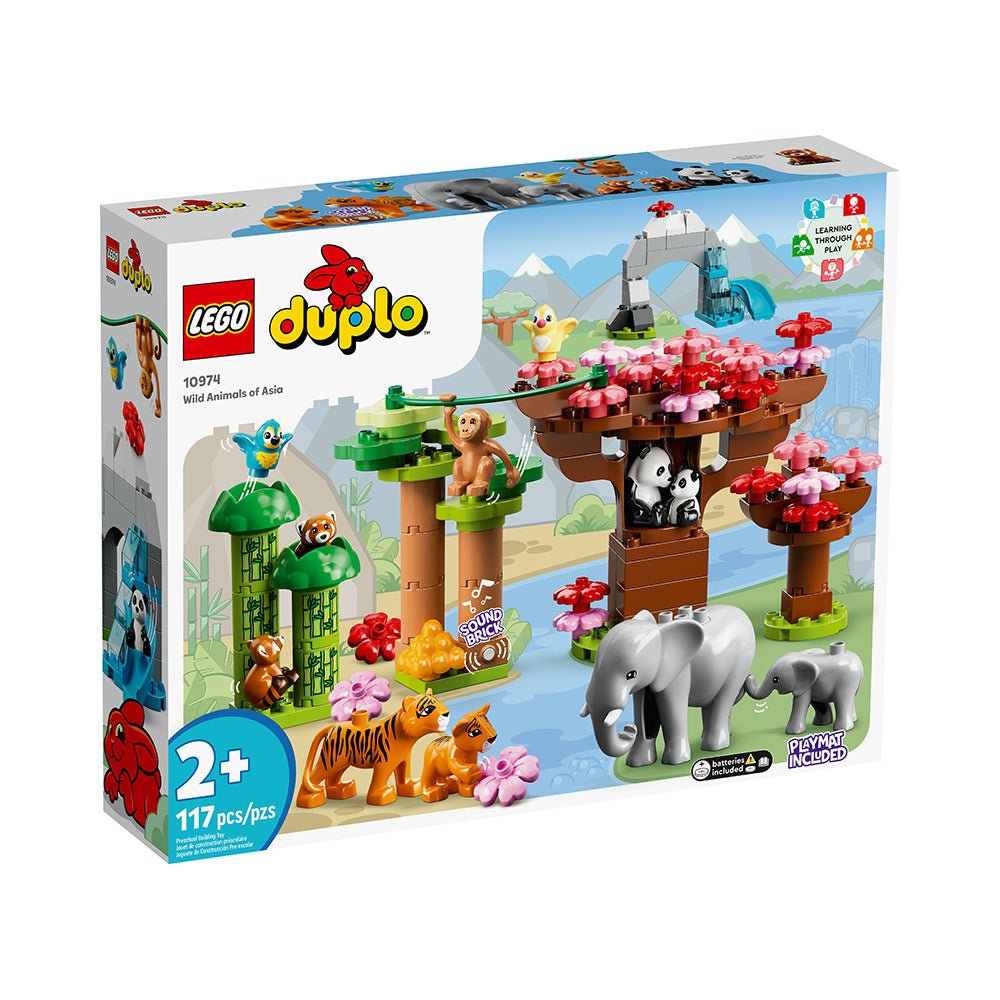 LEGO DUPLO Wild Animals of Asia 10974 Building Toy (117 Pieces) - Mastermind Toys___226780