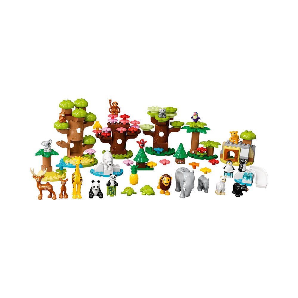 LEGO DUPLO Wild Animals of the World 10975 Building Toy (142 Pieces) - Mastermind Toys___226781