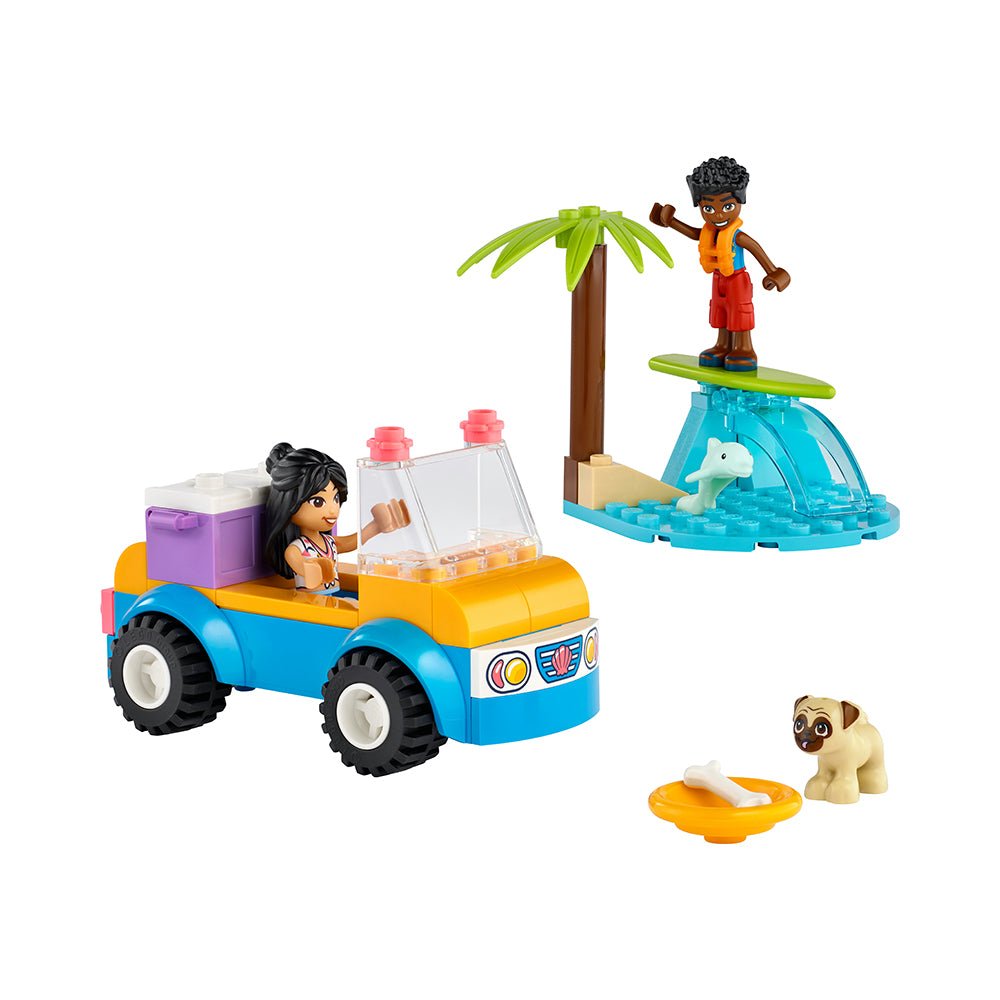 LEGO Friends Beach Buggy Fun 41725 Building Toy Set (61 Pieces) - Mastermind Toys___229670