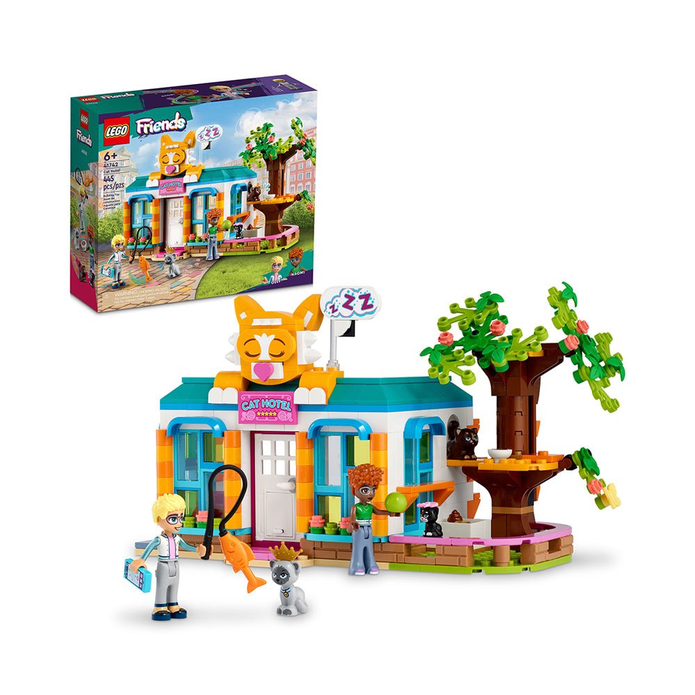 LEGO Friends Cat Hotel 41742 Building Toy Set (445 Pieces) - Mastermind Toys___228268