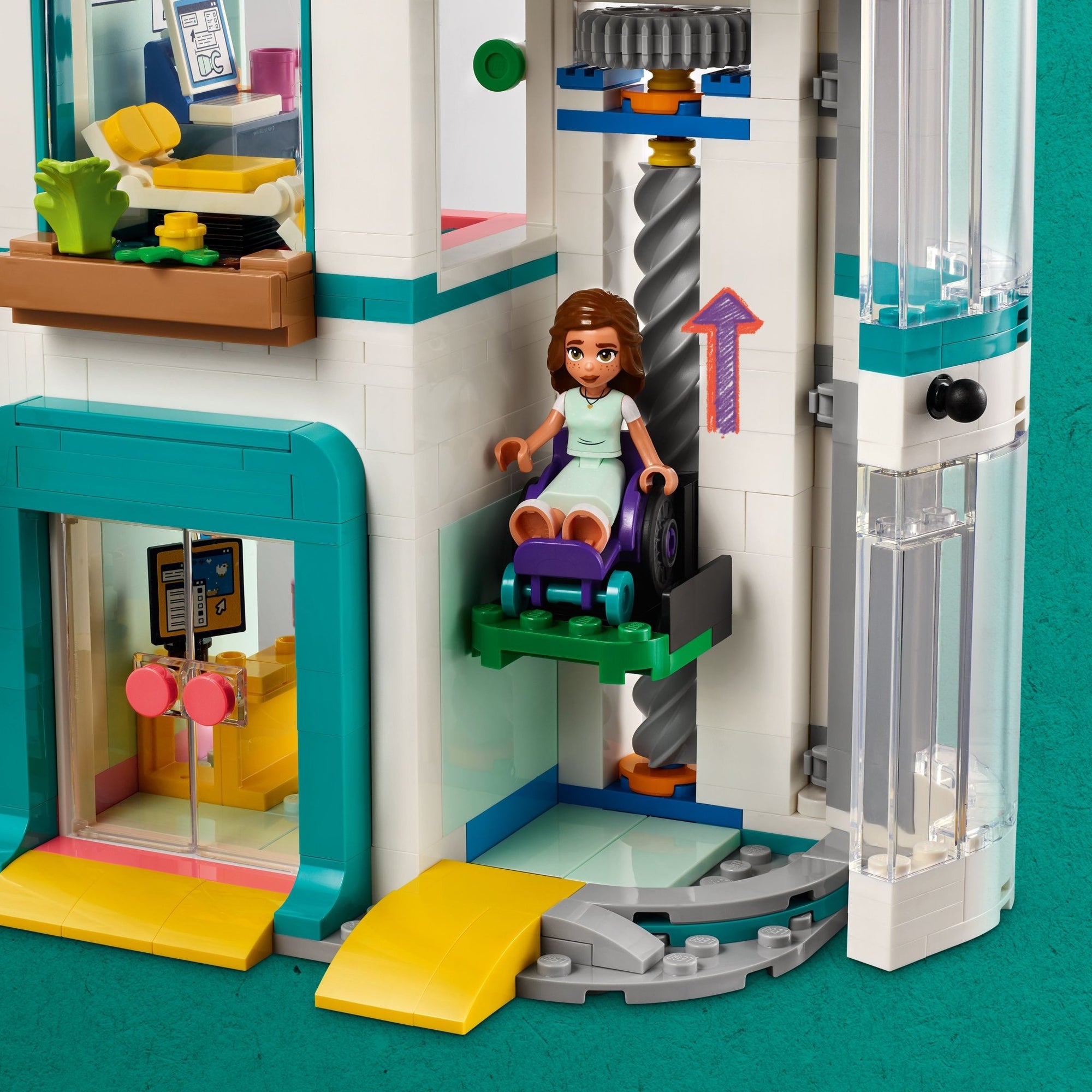 LEGO Friends Heartlake City Hospital Toy Pretend Playset 42621 - Mastermind Toys___232631