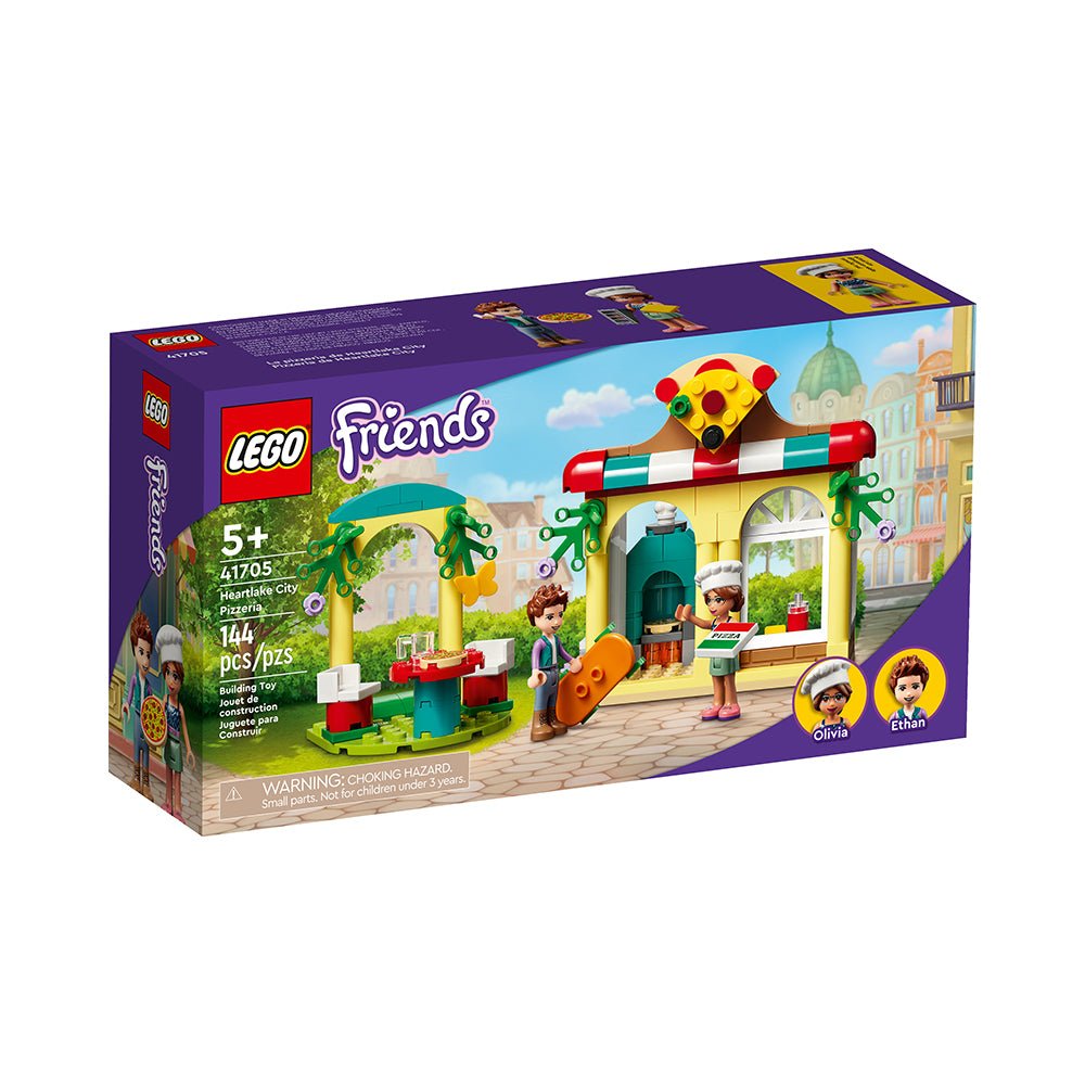 LEGO Friends Heartlake City Pizzeria 41705 Building Kit (144 Pieces) - Mastermind Toys___226798