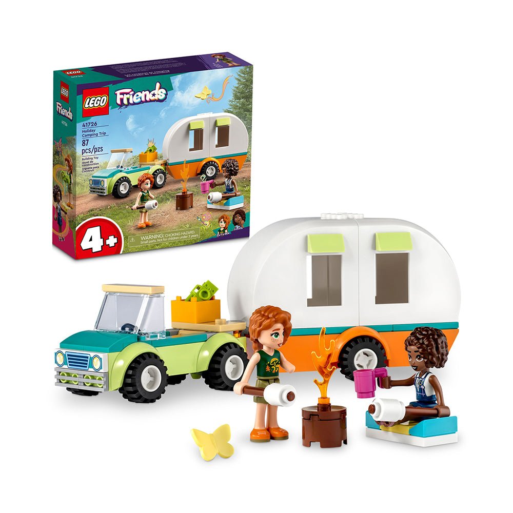 LEGO Friends Holiday Camping Trip 41726 Building Toy Set (87 Pieces) - Mastermind Toys___228255