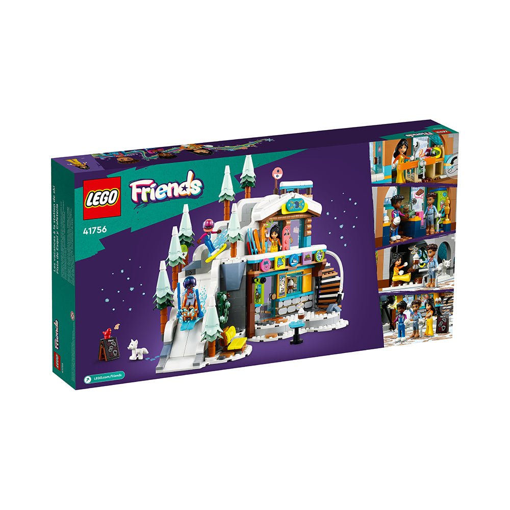 LEGO Friends Holiday Ski Slope and Café 41756 Building Toy Set (980 Pieces) - Mastermind Toys___229773