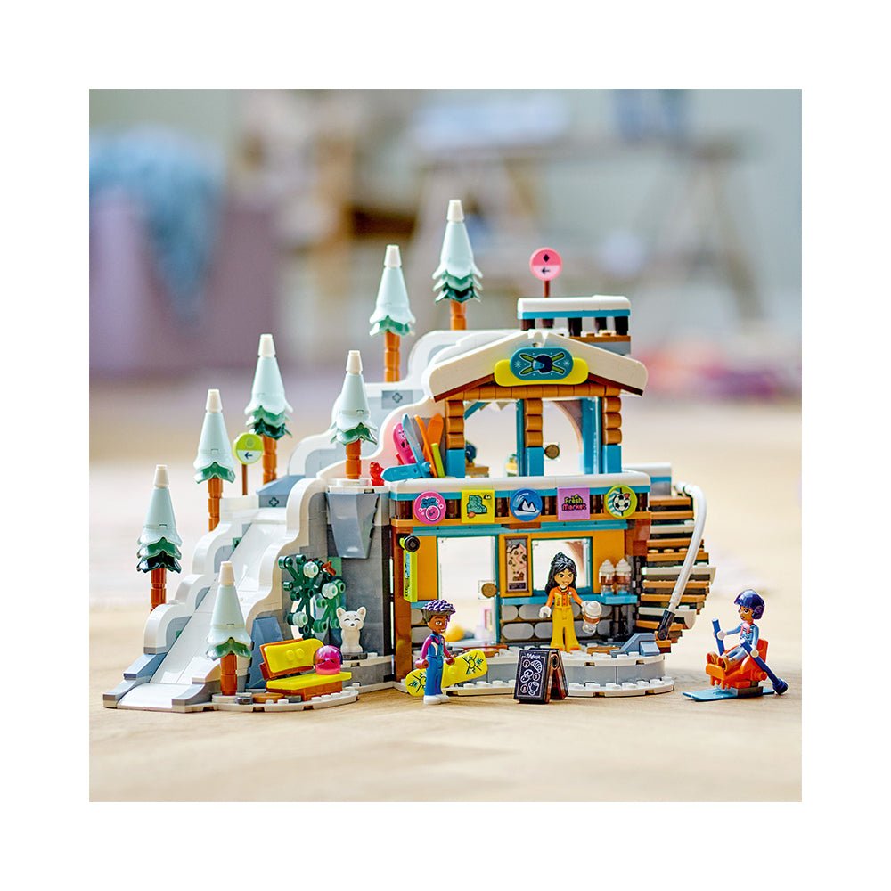 LEGO Friends Holiday Ski Slope and Café 41756 Building Toy Set (980 Pieces) - Mastermind Toys___229773