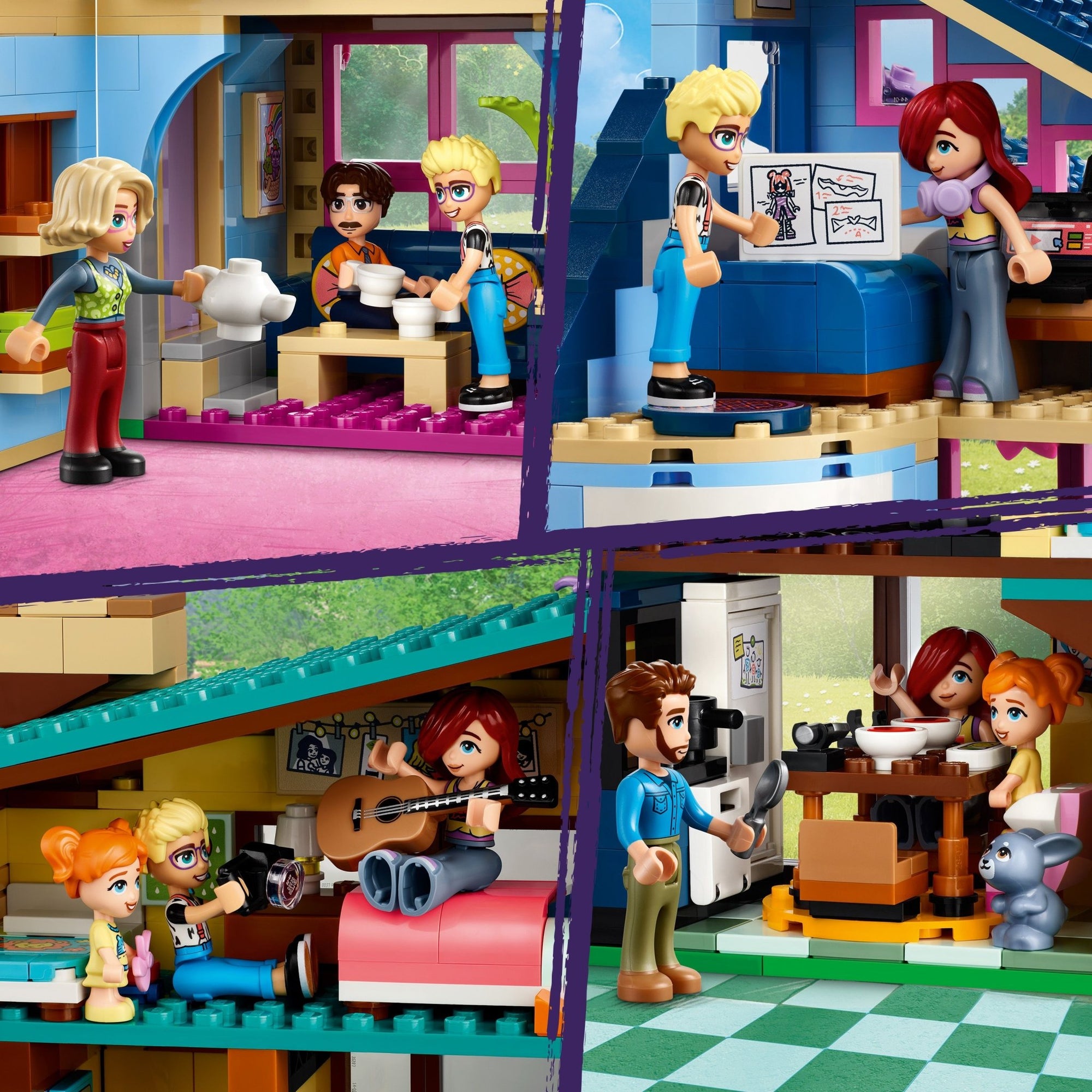 LEGO® Friends Olly and Paisley's Family Houses 42620 - Mastermind Toys___232640