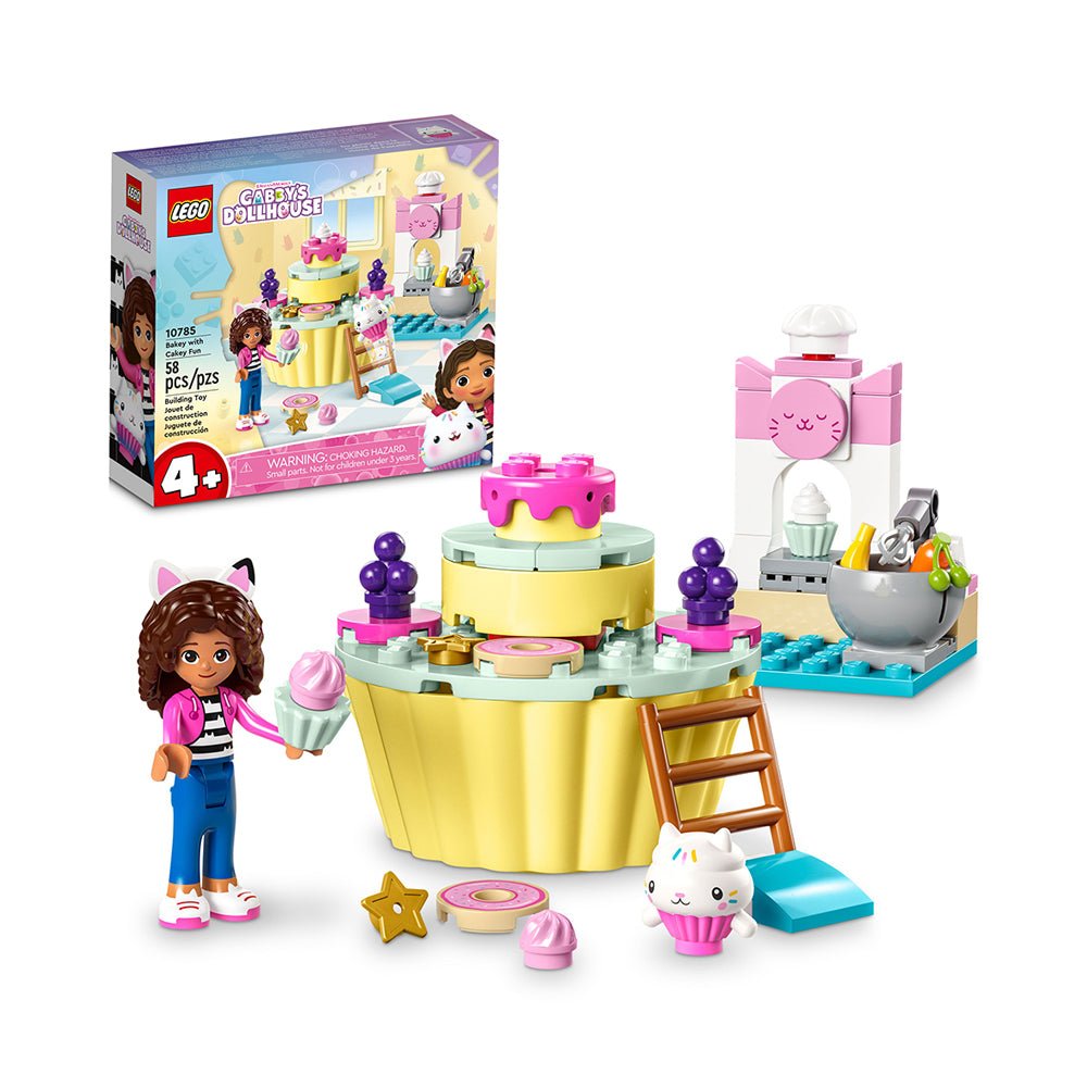 LEGO Gabby's Dollhouse Bakey with Cakey Fun 10785 Building Toy Set (58 Pieces) - Mastermind Toys___229646