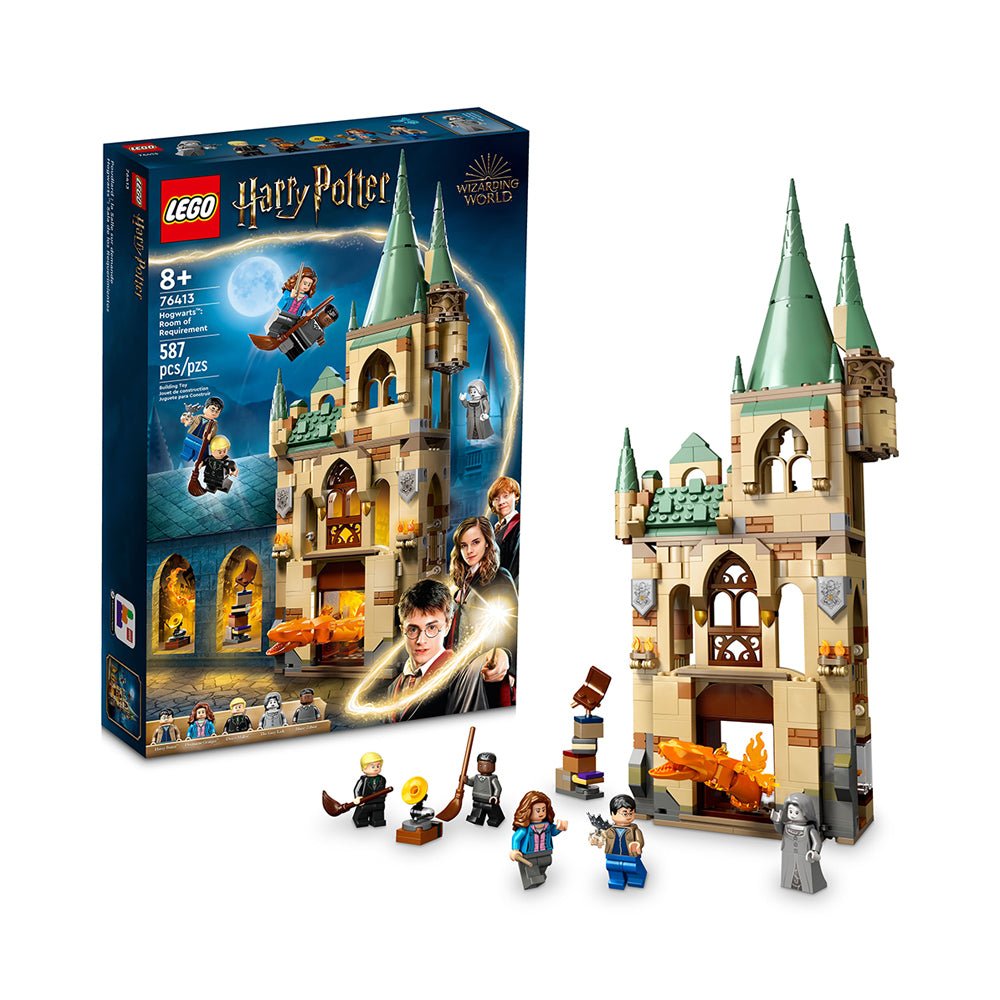 LEGO Harry Potter Hogwarts: Room of Requirement 76413 Building Set (587 Pieces) - Mastermind Toys___228804