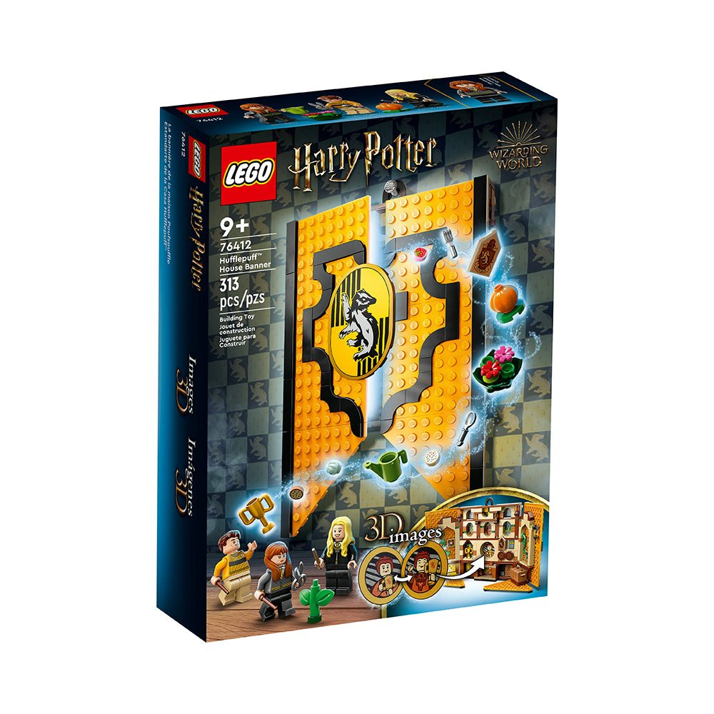 LEGO Harry Potter Hufflepuff House Banner 76412 Building Set (313 Pieces) - Mastermind Toys___228803