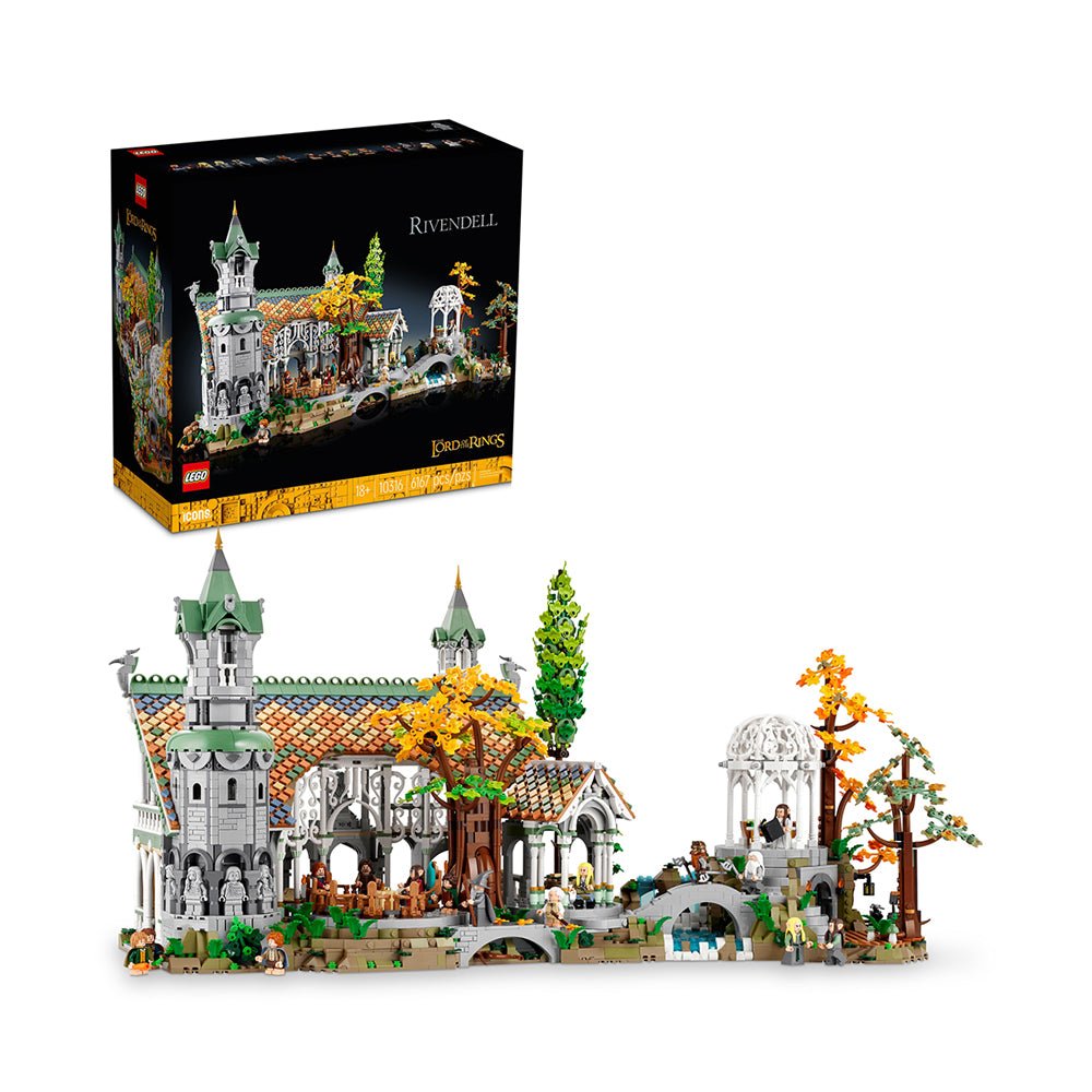 Lego Icons The Lord of The Rings: Rivendell 10316 Building Kit (6167 Pieces) - Mastermind Toys___229644