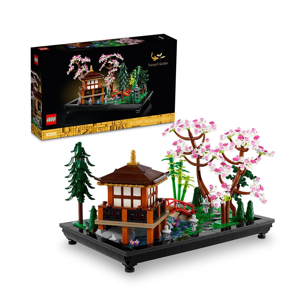 LEGO Icons Tranquil Garden 10315 Building Kit for Adults (1,363 Pieces) - Mastermind Toys___229643