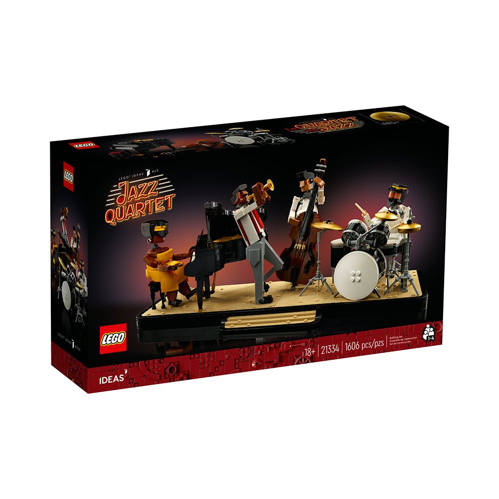 LEGO Ideas Jazz Quartet 21334 Building Kit for Music - Loving Adults (1,606 Pieces) - Mastermind Toys___227030