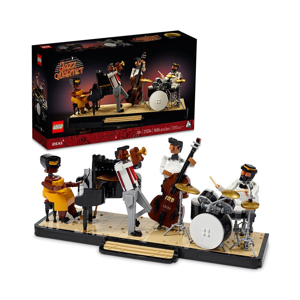 LEGO Ideas Jazz Quartet 21334 Building Kit for Music - Loving Adults (1,606 Pieces) - Mastermind Toys___227030