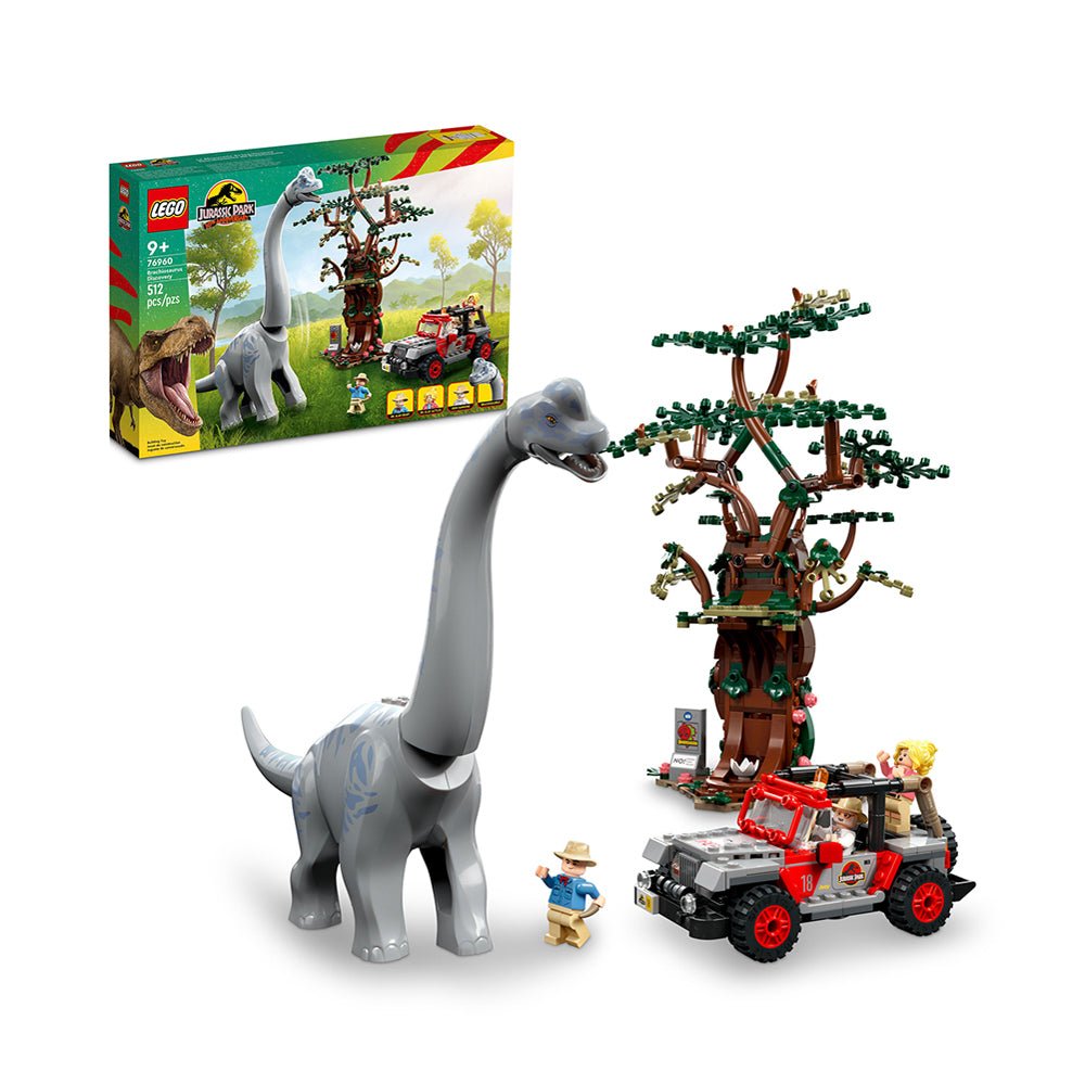 Lego Jurassic Park Brachiosaurus Discovery 76960 Building Set (512 Pieces) - Mastermind Toys___229766