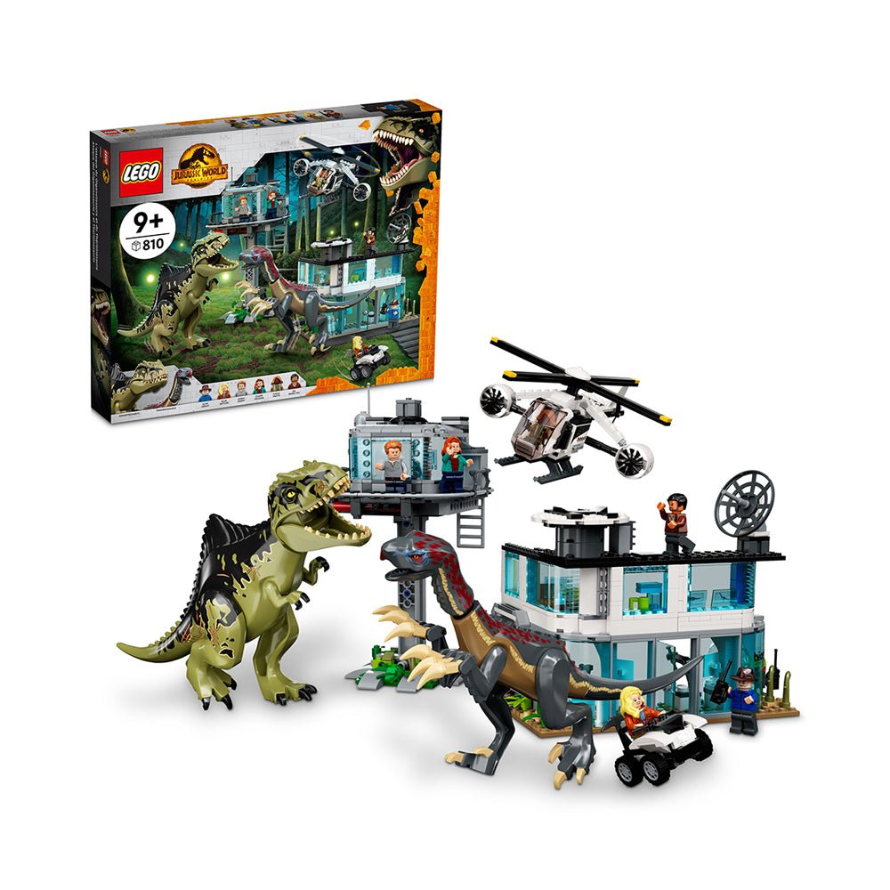 LEGO Jurassic World Giganotosaurus & Therizinosaurus Attack 76949 (658 Pieces) - Mastermind Toys___224792