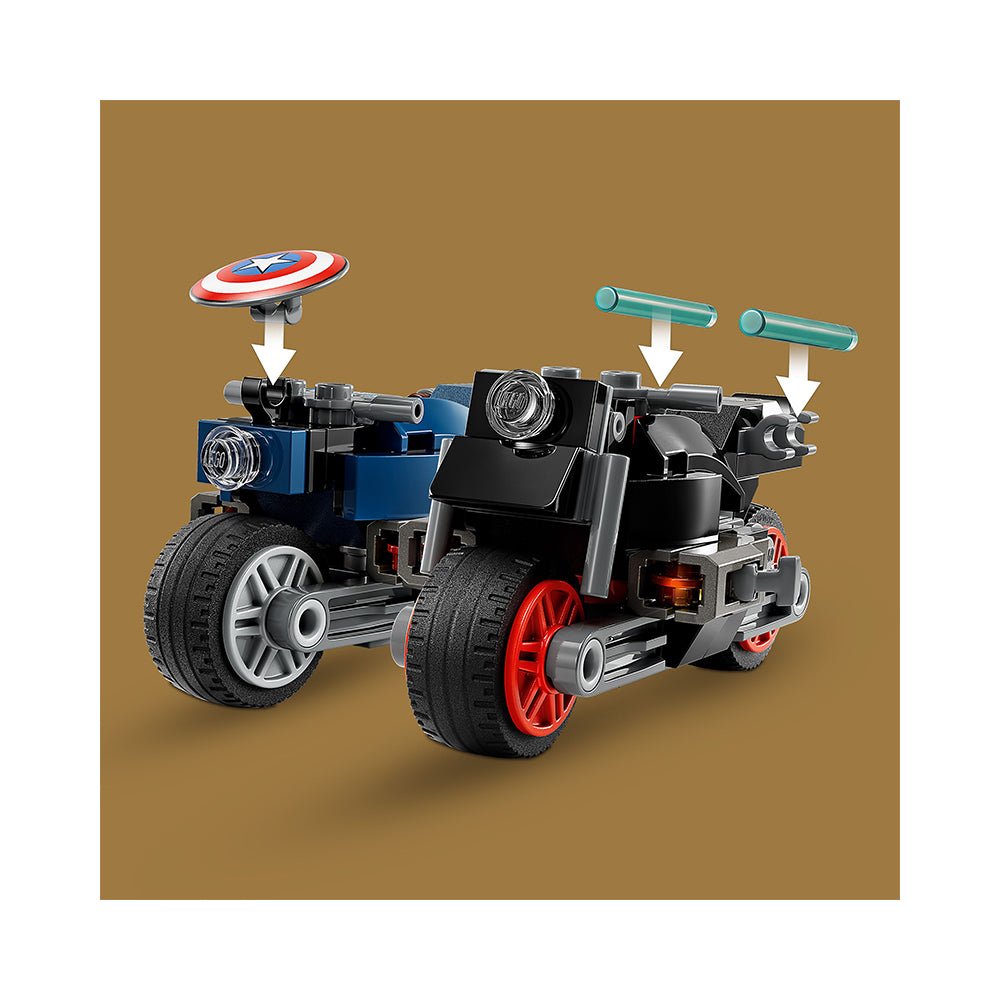 Captain america lego fashion motorcycle