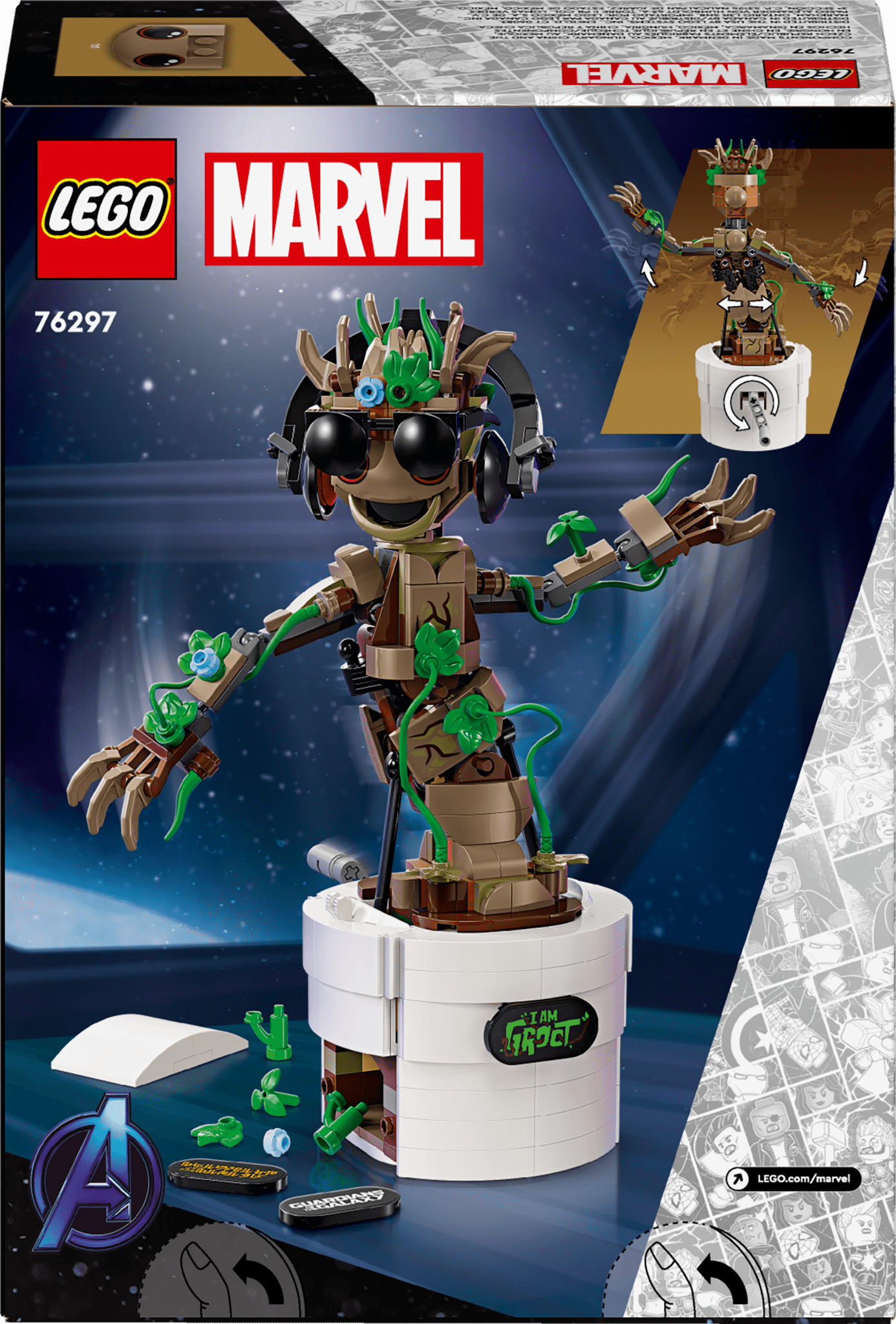 LEGO® Marvel Dancing Groot 76297 - Mastermind Toys___233149