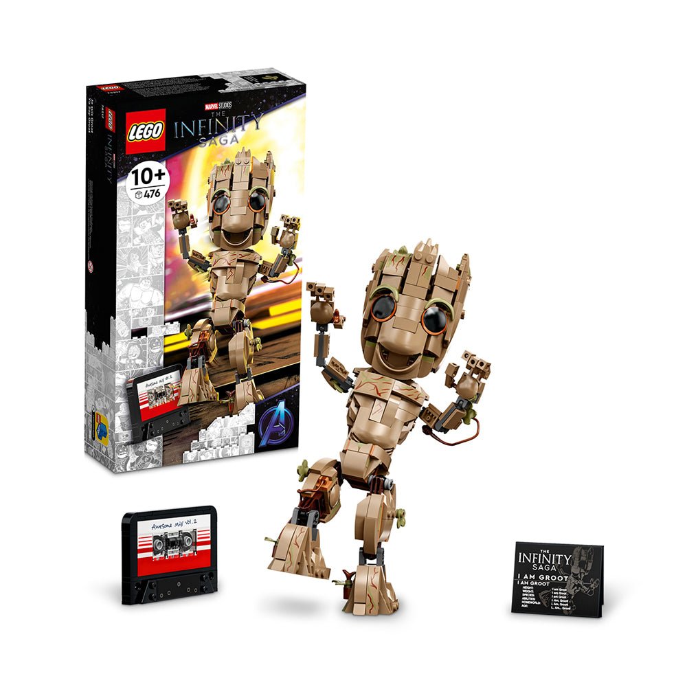 LEGO Marvel I am Groot 76217 Building Kit (476 Pieces) - Mastermind Toys___226873