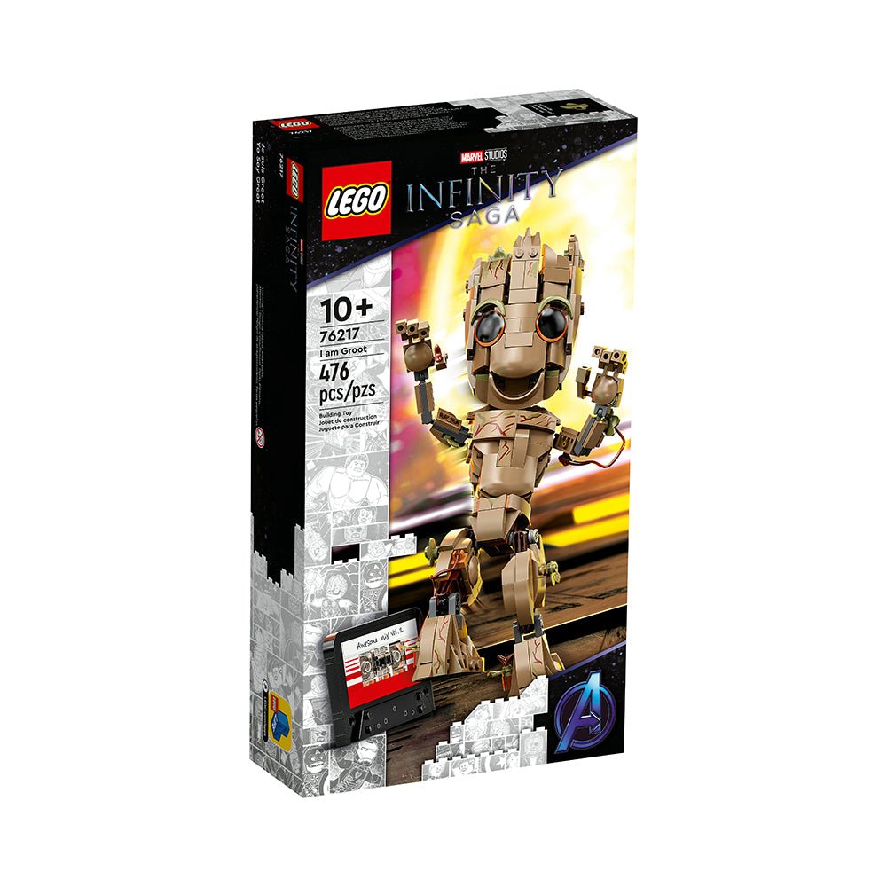 LEGO Marvel I am Groot 76217 Building Kit (476 Pieces) - Mastermind Toys___226873