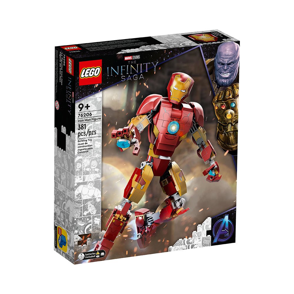 LEGO Marvel Iron Man Figure 76206 Building Kit (381 Pieces) - Mastermind Toys___223807