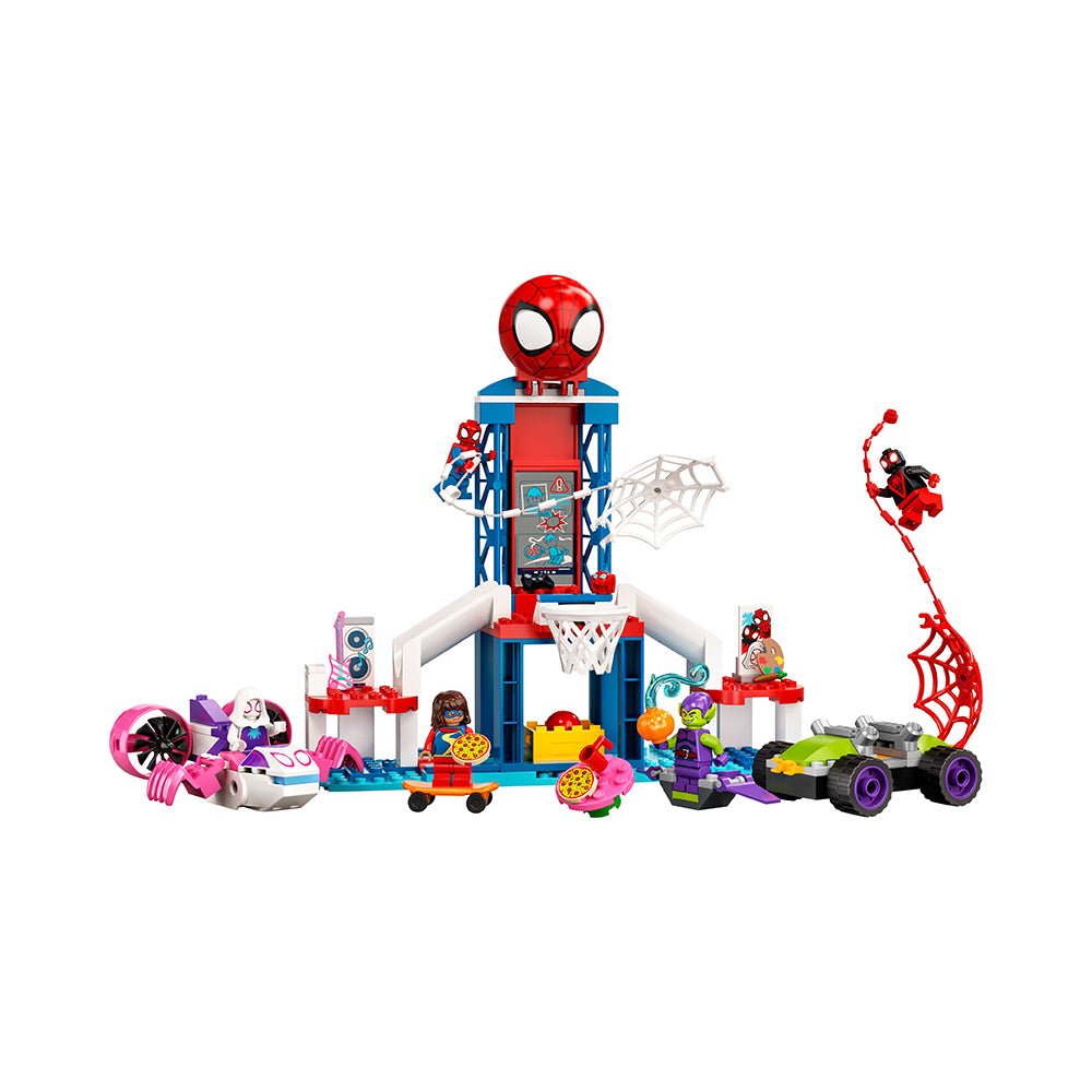 LEGO Marvel Spidey And His Amazing Friends Spider - Man Webquarters Hangout 10784 (155 Pieces) - Mastermind Toys___223869