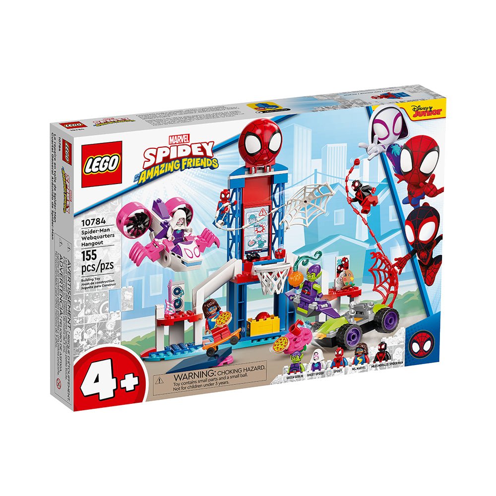 LEGO Marvel Spidey And His Amazing Friends Spider - Man Webquarters Hangout 10784 (155 Pieces) - Mastermind Toys___223869