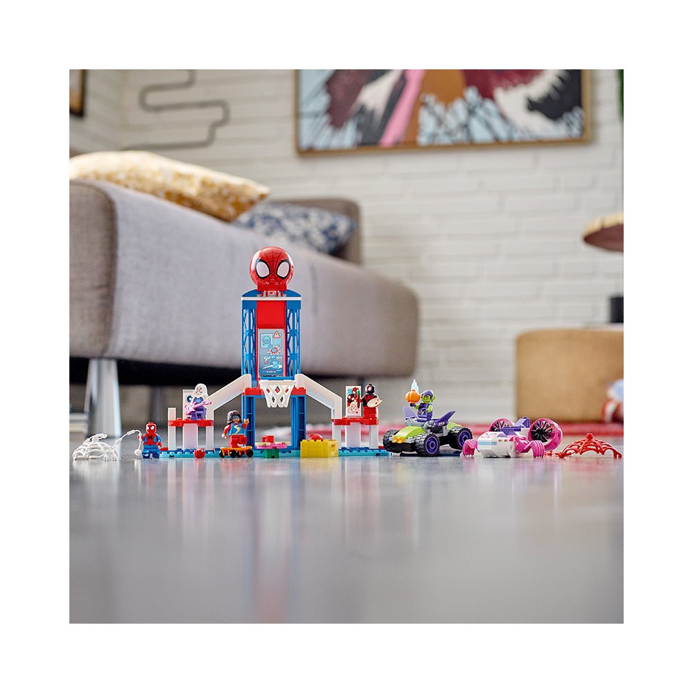 LEGO Marvel Spidey And His Amazing Friends Spider - Man Webquarters Hangout 10784 (155 Pieces) - Mastermind Toys___223869