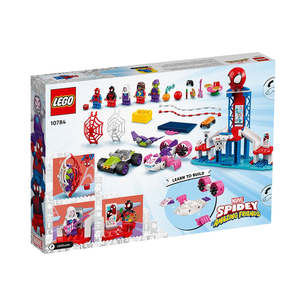 LEGO Marvel Spidey And His Amazing Friends Spider - Man Webquarters Hangout 10784 (155 Pieces) - Mastermind Toys___223869