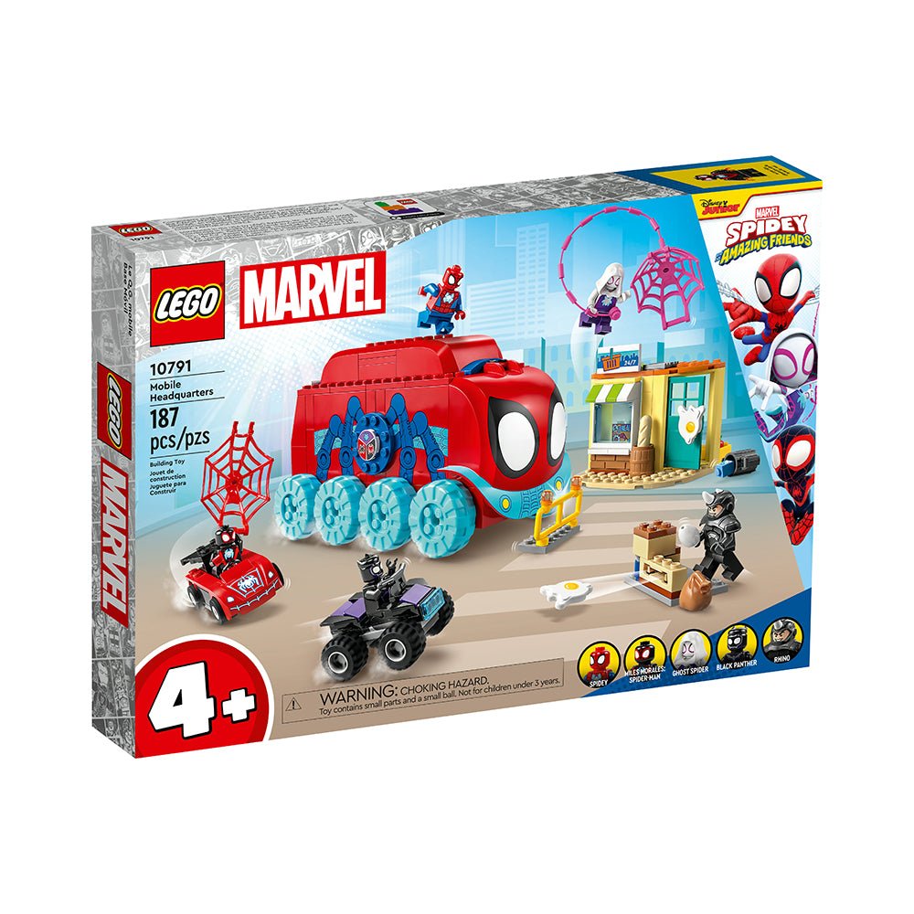 LEGO Marvel Team Spidey's Mobile Headquarters 10791 Building Set (187 Pieces) - Mastermind Toys___228753