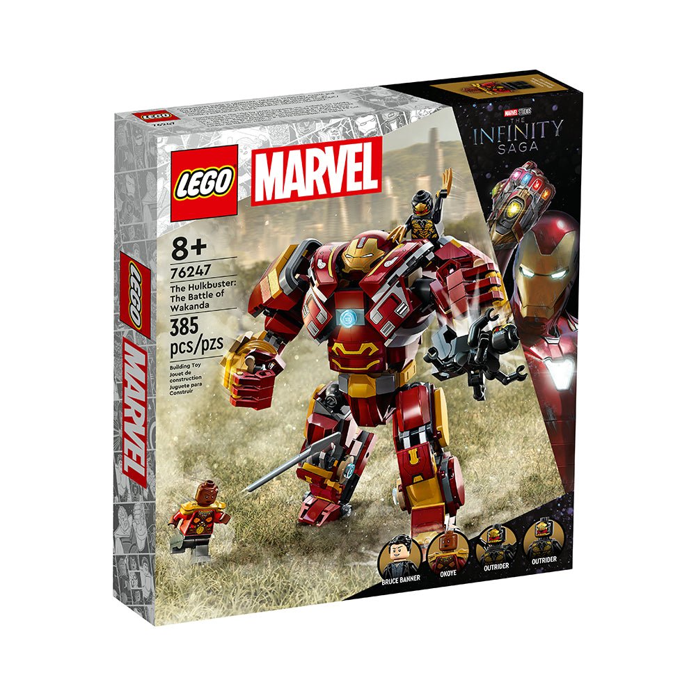 LEGO Marvel The Hulkbuster: The Battle of Wakanda 76247 Building Toy Set (385 Pieces) - Mastermind Toys___228301