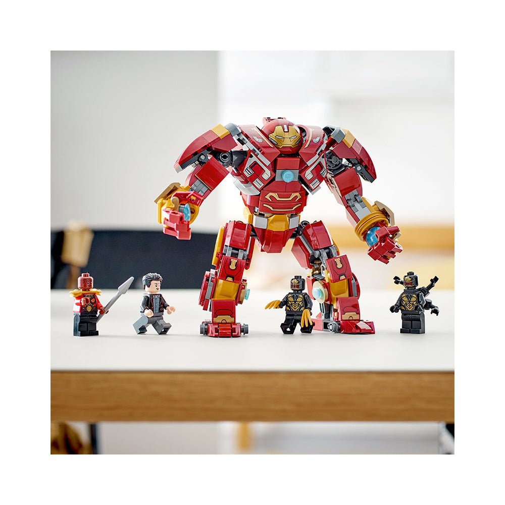 LEGO Marvel The Hulkbuster: The Battle of Wakanda 76247 Building Toy Set (385 Pieces) - Mastermind Toys___228301