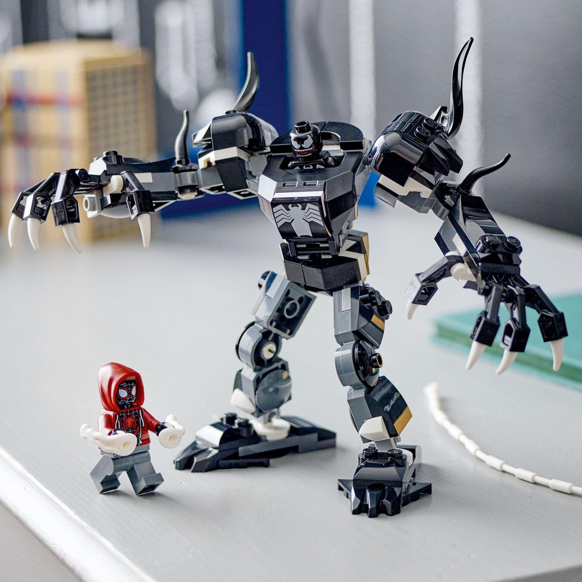 LEGO Marvel Venom Mech Armor vs. Miles Morales, 76276 - Mastermind Toys___232497