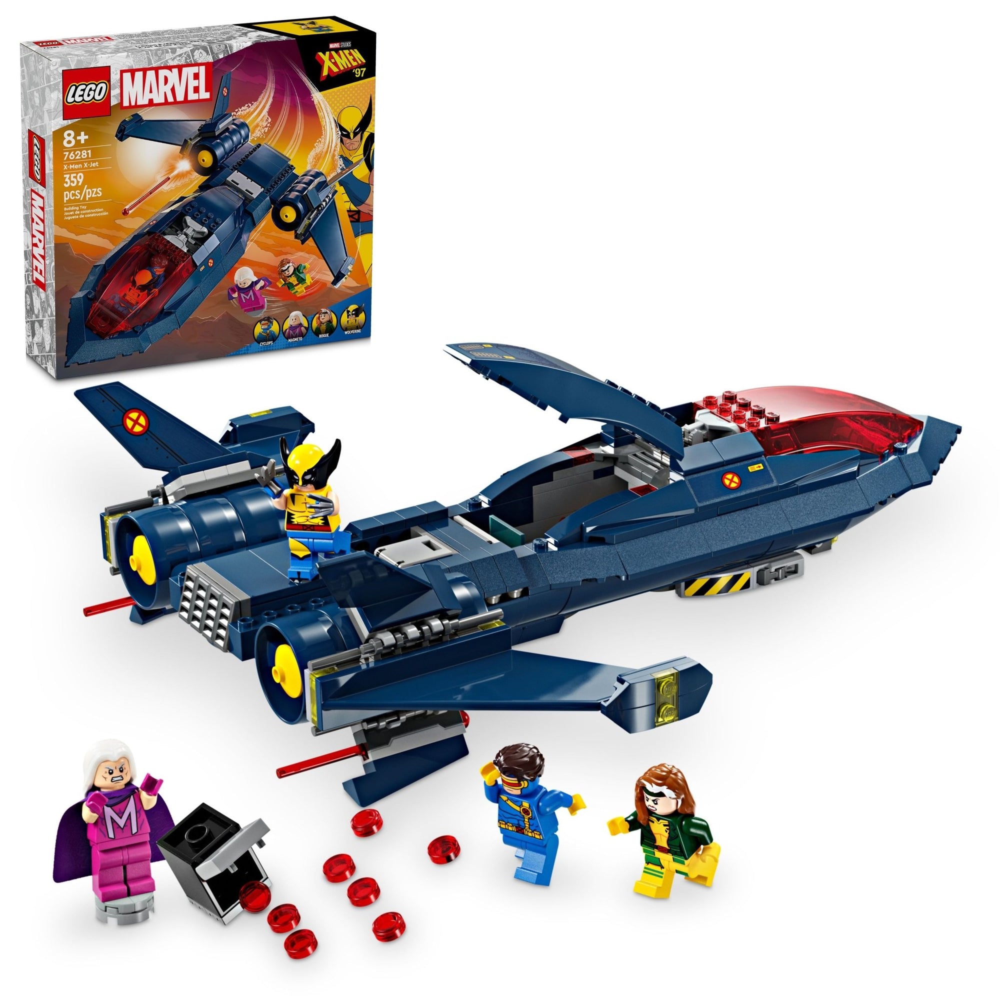 LEGO Marvel X - Men X - Jet Building Toy for Marvel Fans 76281 - Mastermind Toys___232581