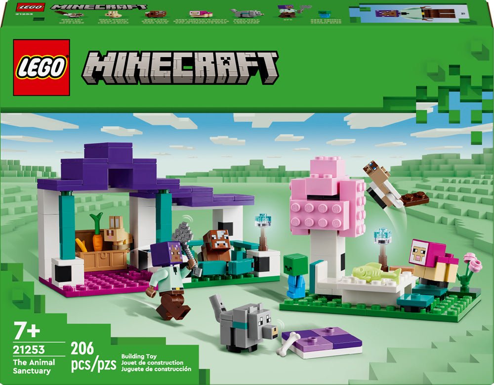 LEGO® Minecraft® The Animal Sanctuary Set 21253 - Mastermind Toys___232613