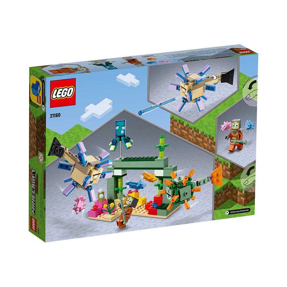 LEGO Minecraft The Guardian Battle 21180 Building Kit (255 Pieces) - Mastermind Toys___223871