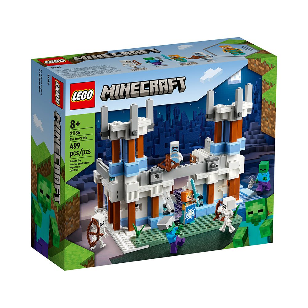 LEGO Minecraft The Ice Castle 21186 Building Kit (499 Pieces) - Mastermind Toys___226787