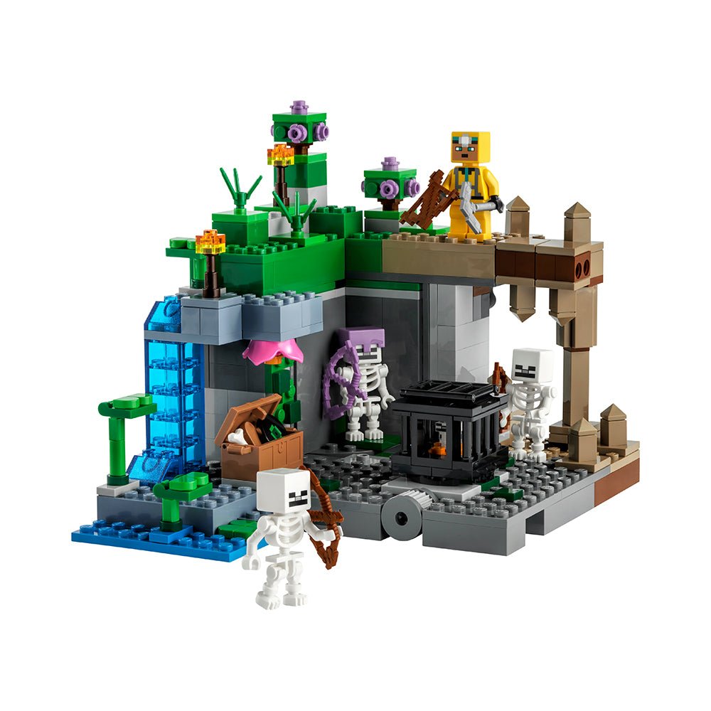 LEGO Minecraft The Skeleton Dungeon 21189 Building Kit (364 Pieces) - Mastermind Toys___226790