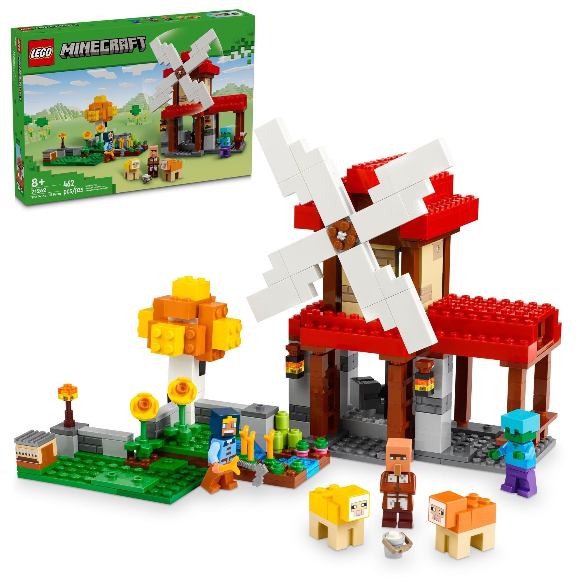 LEGO® Minecraft® The Windmill Farm 21262 - Mastermind Toys___236064