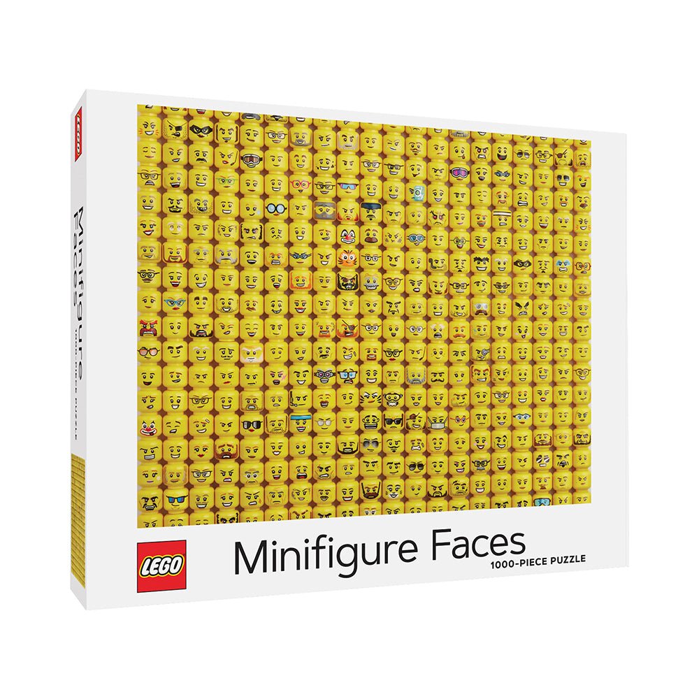 LEGO Minifigure Faces Puzzle 1000 Pieces - Mastermind Toys___227558