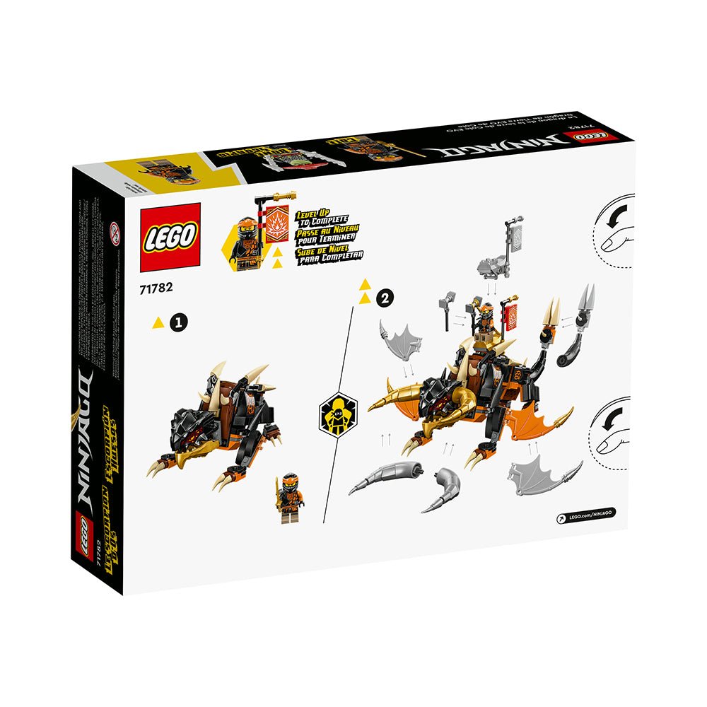 LEGO NINJAGO Cole’s Earth Dragon EVO 71782 Building Toy Set (285 Pieces) - Mastermind Toys___228285